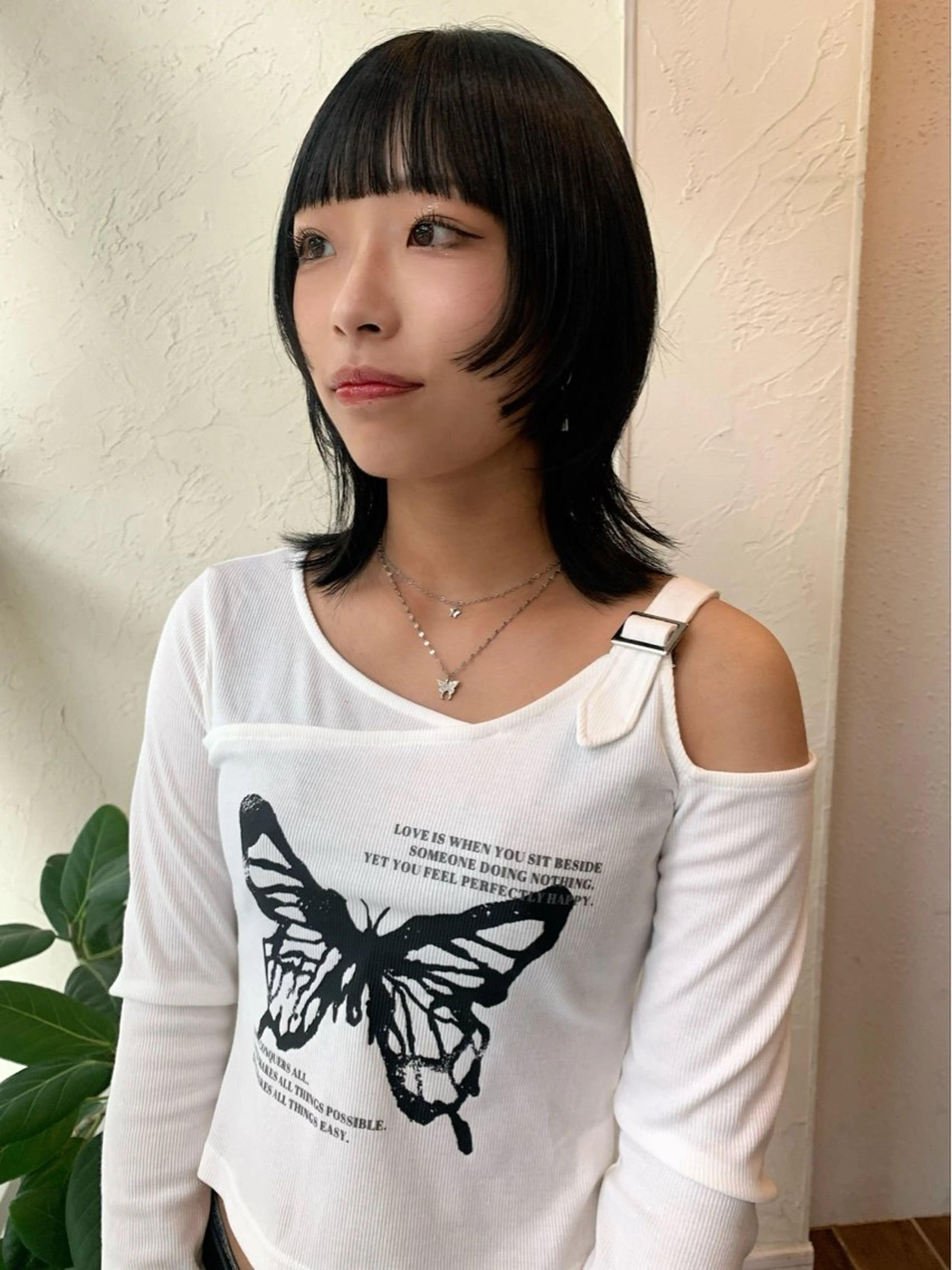 ミディアム 庄司 朱里のヘアスタイル