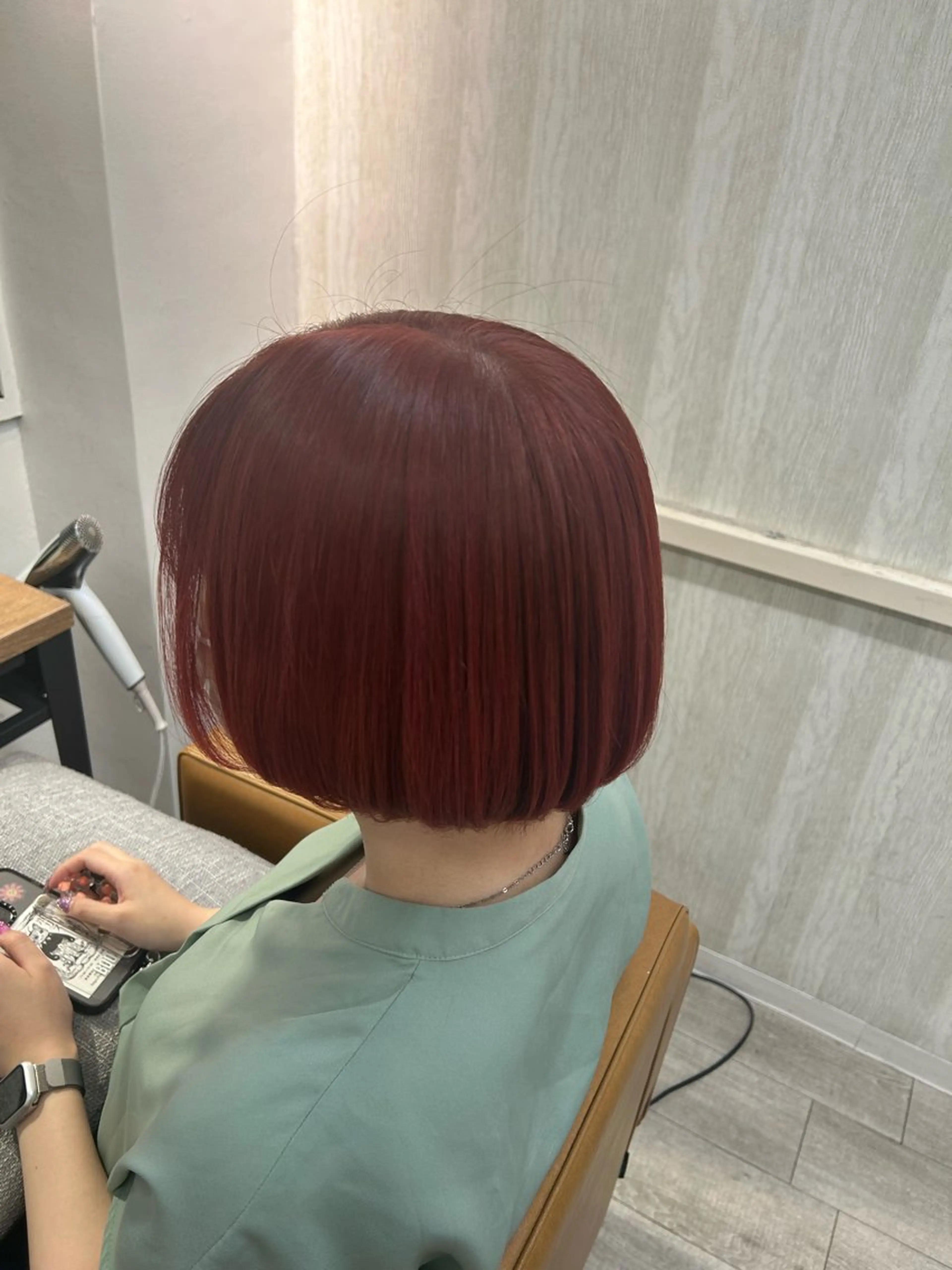 ショート カラー ブリーチ ⚜️メンズ特化 ひかる⚜️のヘアスタイル