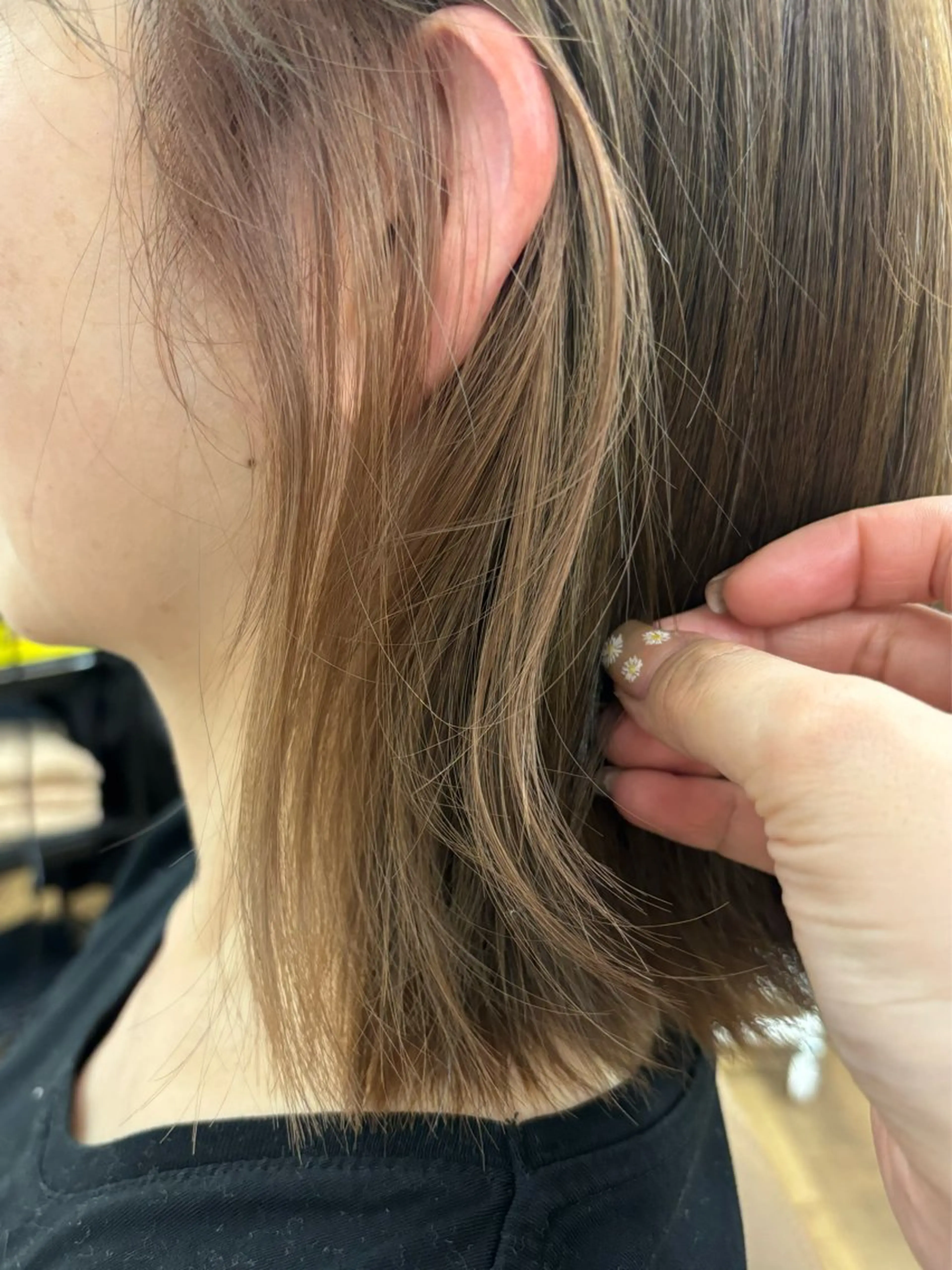 カラー ベージュカラー ブリーチ インナーカラー ミルクティーベージュ ピンクカラー ヘアカラー モエカ -YUCCA-のヘアスタイル