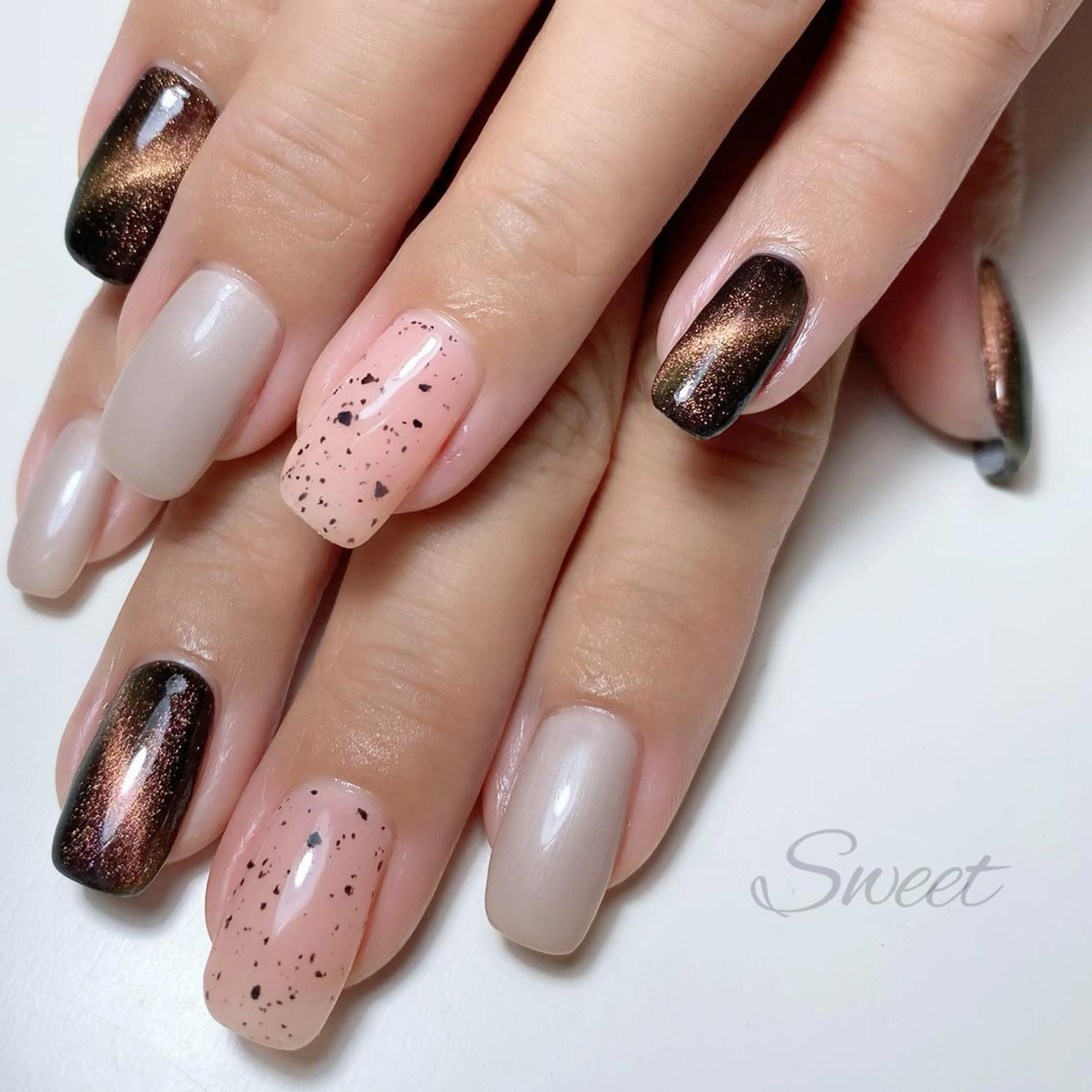 ネイル sweet 仲野陽子のネイルデザイン