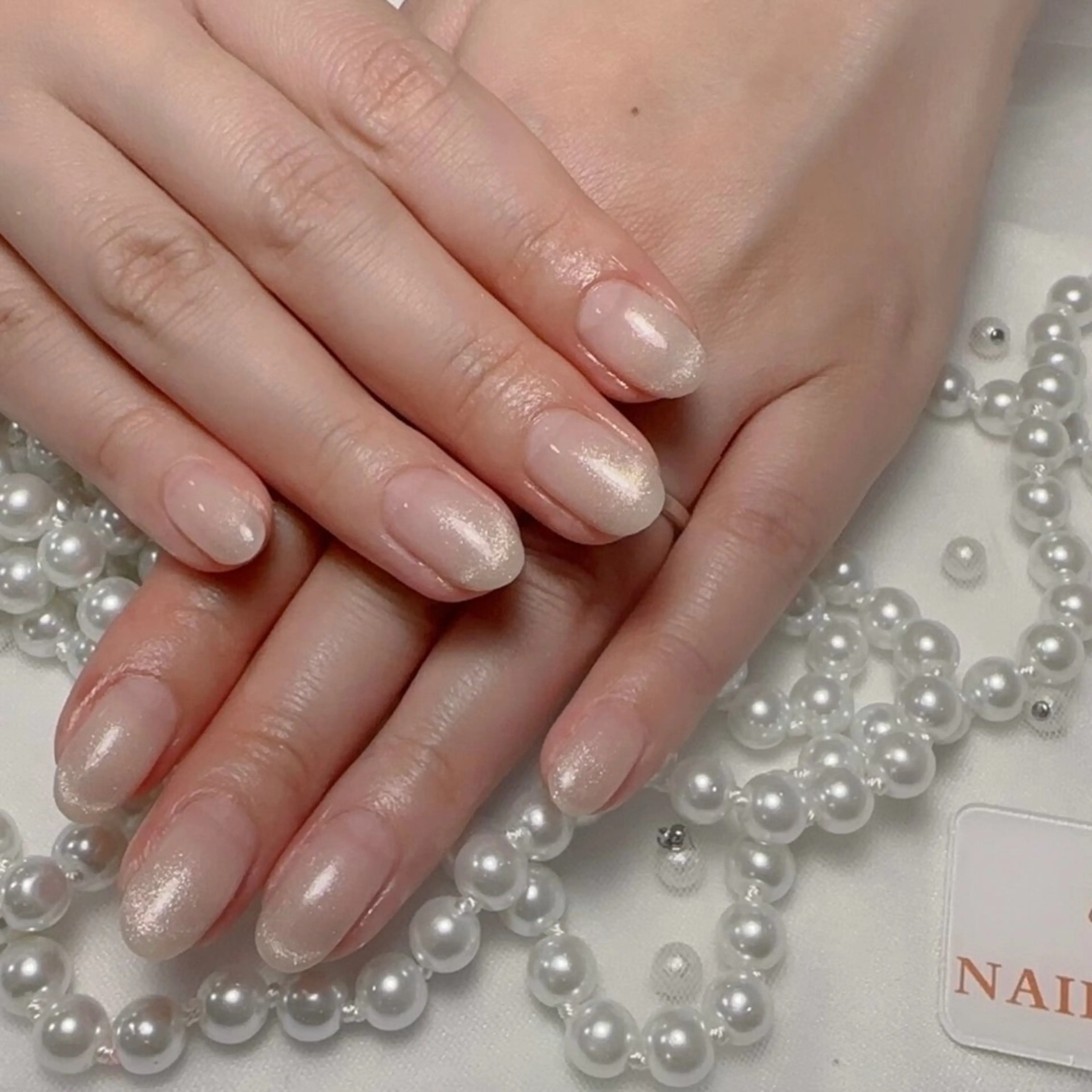 ネイル アートネイル フレンチネイル ジェルネイル グラデーション 韓国ネイル ハンドネイル 💕鈴木ユリ パラジェル/オフ無料のネイルデザイン