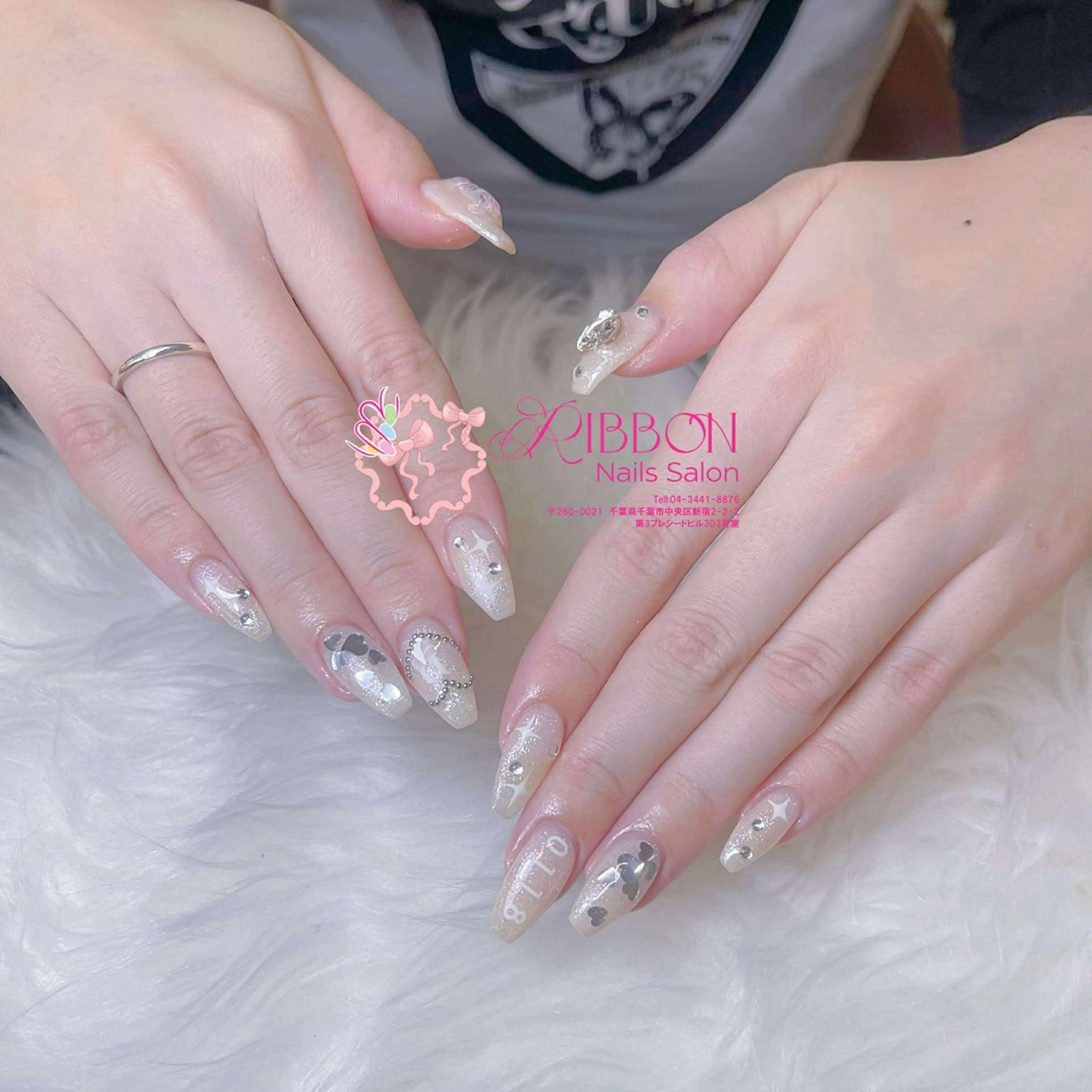 ネイル チークネイル フットネイル フレンチネイル グラデーション 韓国ネイル ハンドネイル RIBBONNAIL staffのネイルデザイン