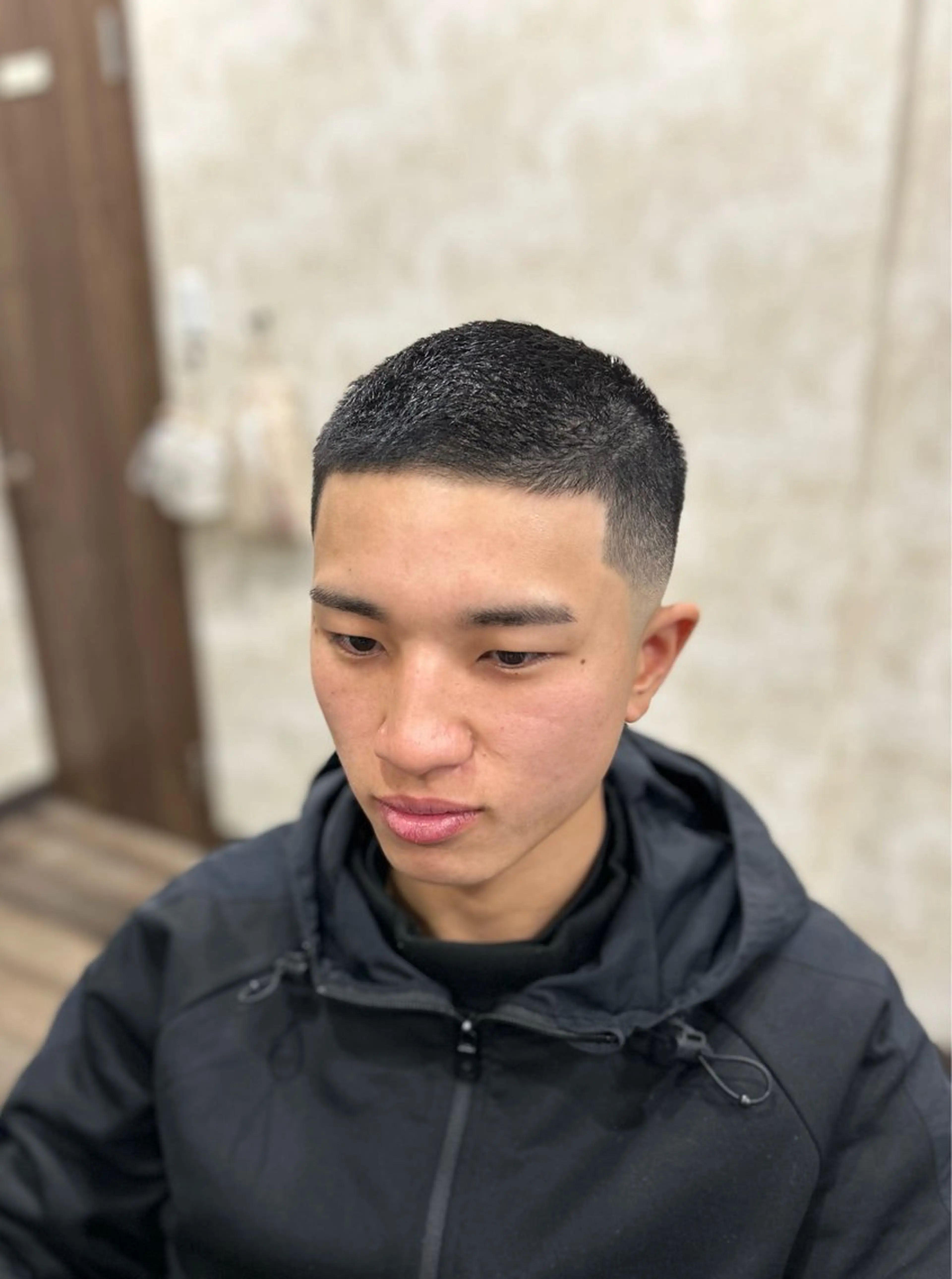 ショート メンズ バズカット カット メンズカット/ 雄大のヘアスタイル