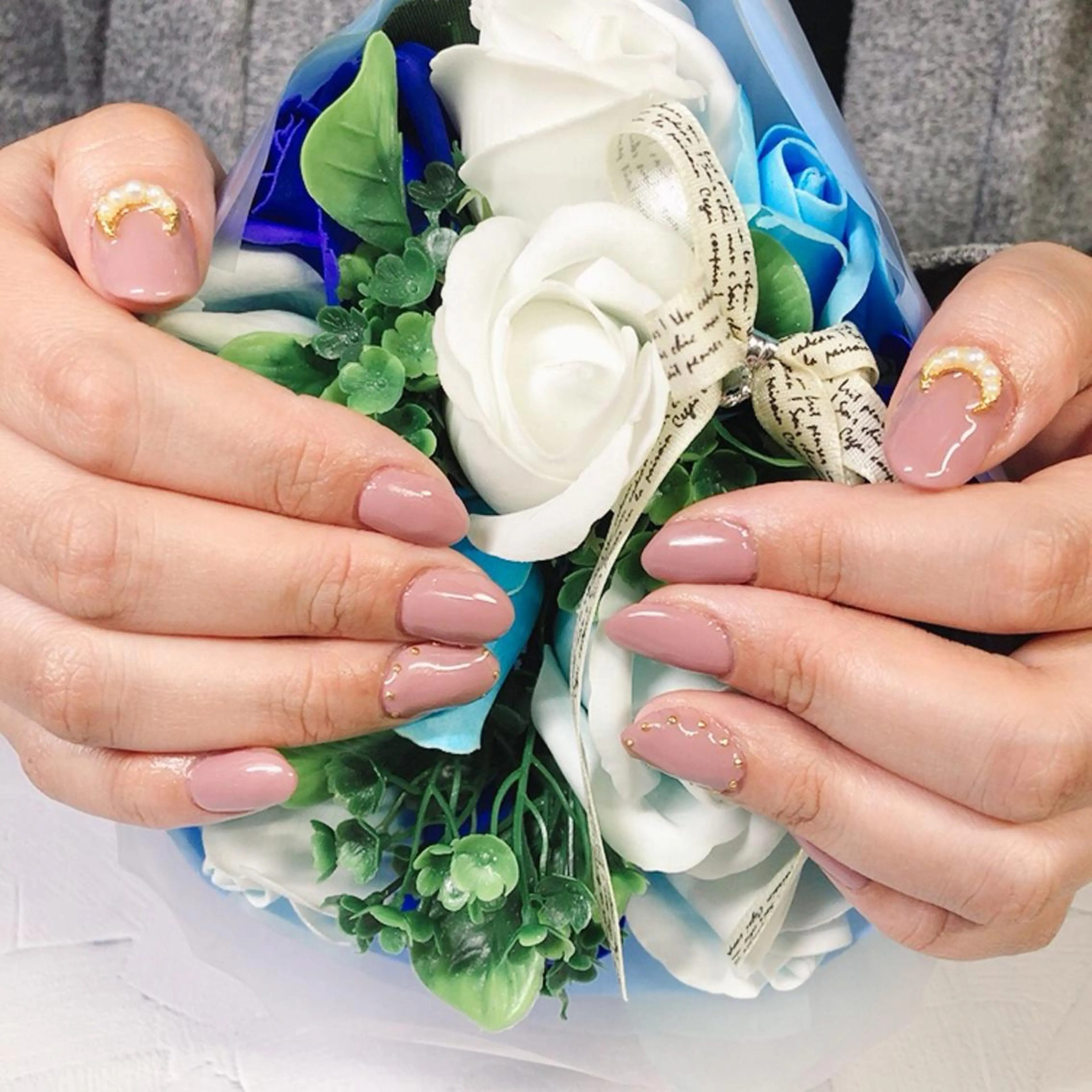 ネイル ワンカラーネイル 奥園 良恵のネイルデザイン