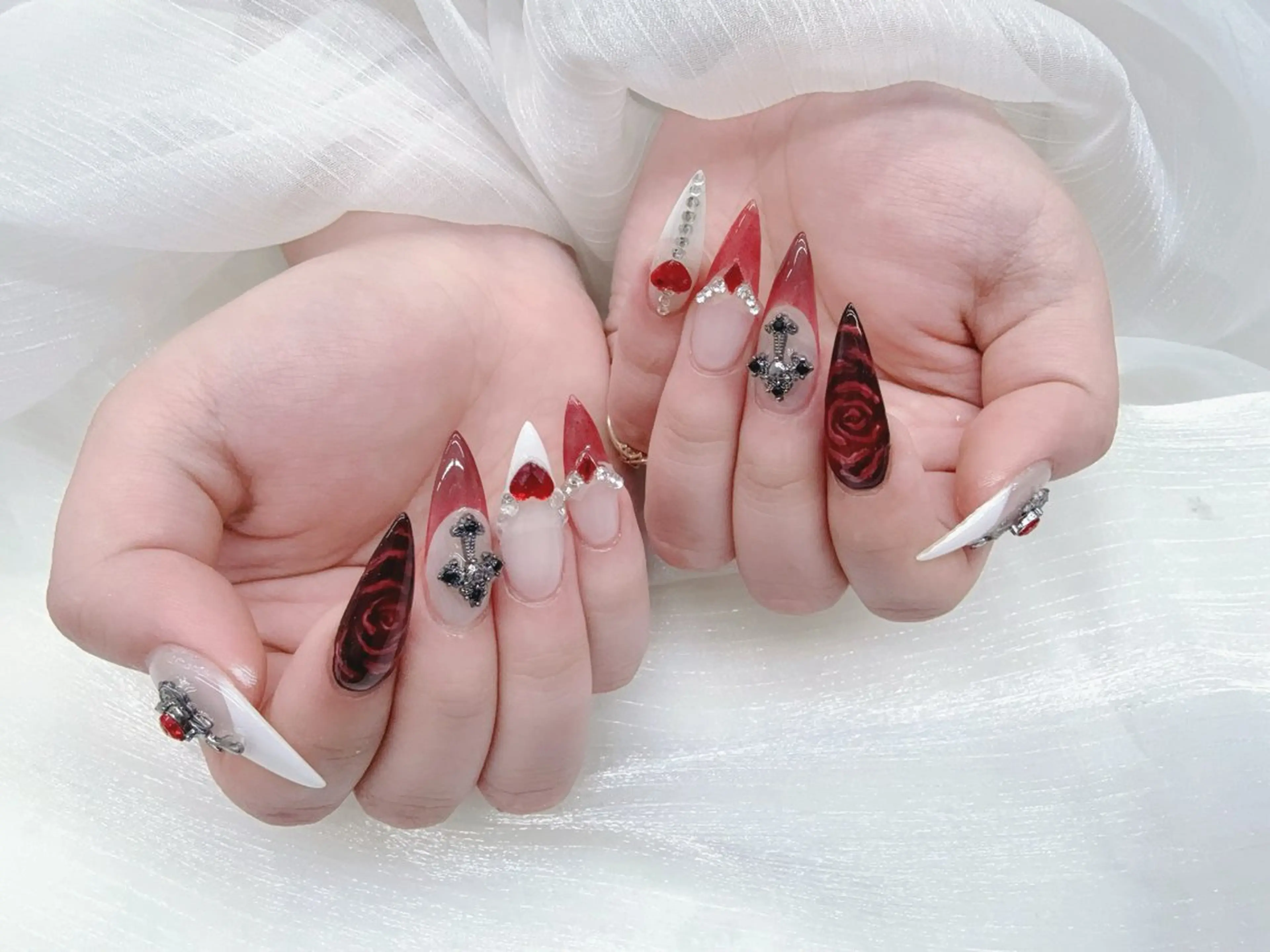 ネイル ハンドネイル 🦋Minmin nail salonのネイルデザイン