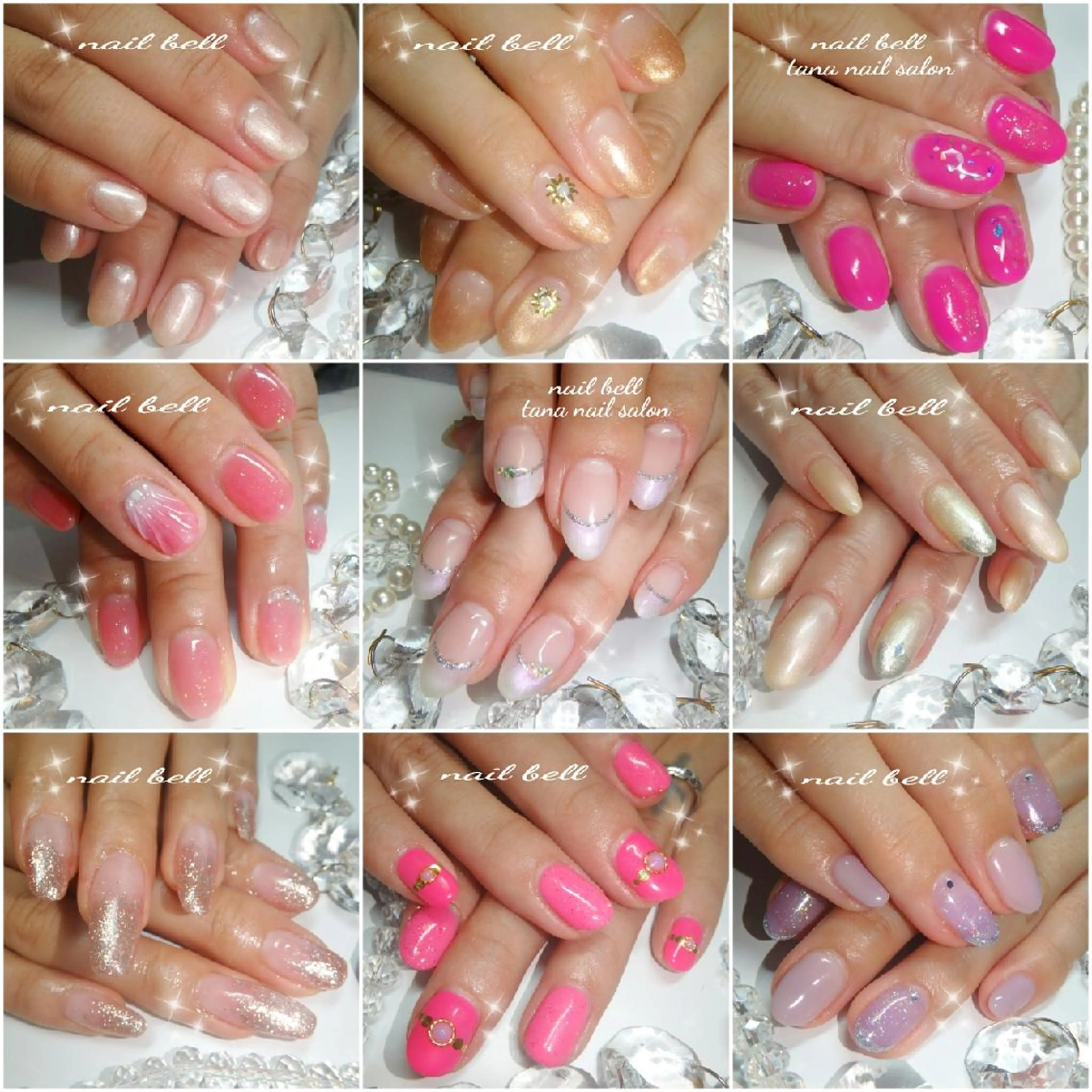 ネイル 占いができるネイルサロン「ネイルベル」所属・さいとう りなのネイルデザイン