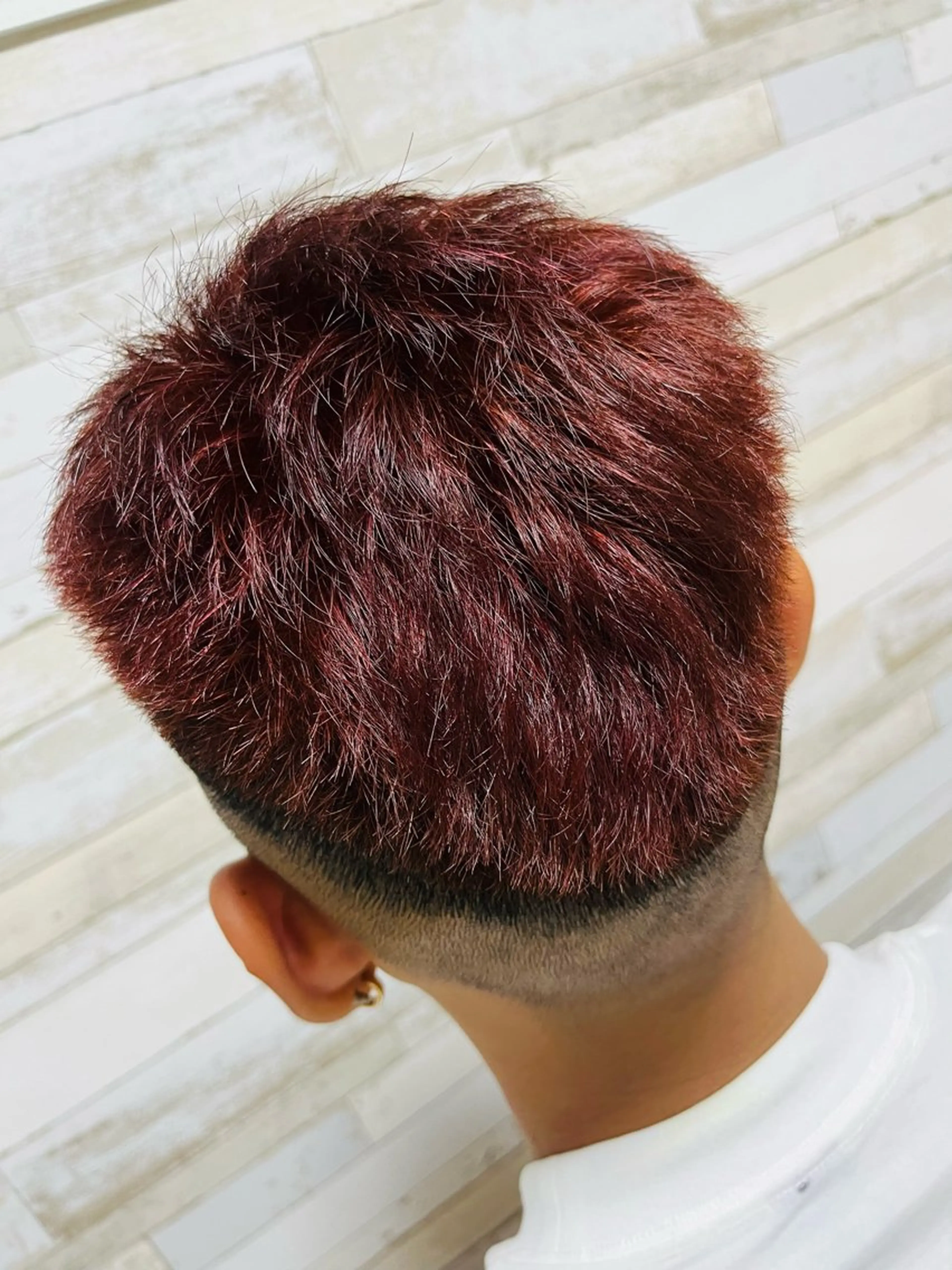 カラー メンズ 髪質改善/縮毛矯正/ 暖色カラー💫のヘアスタイル