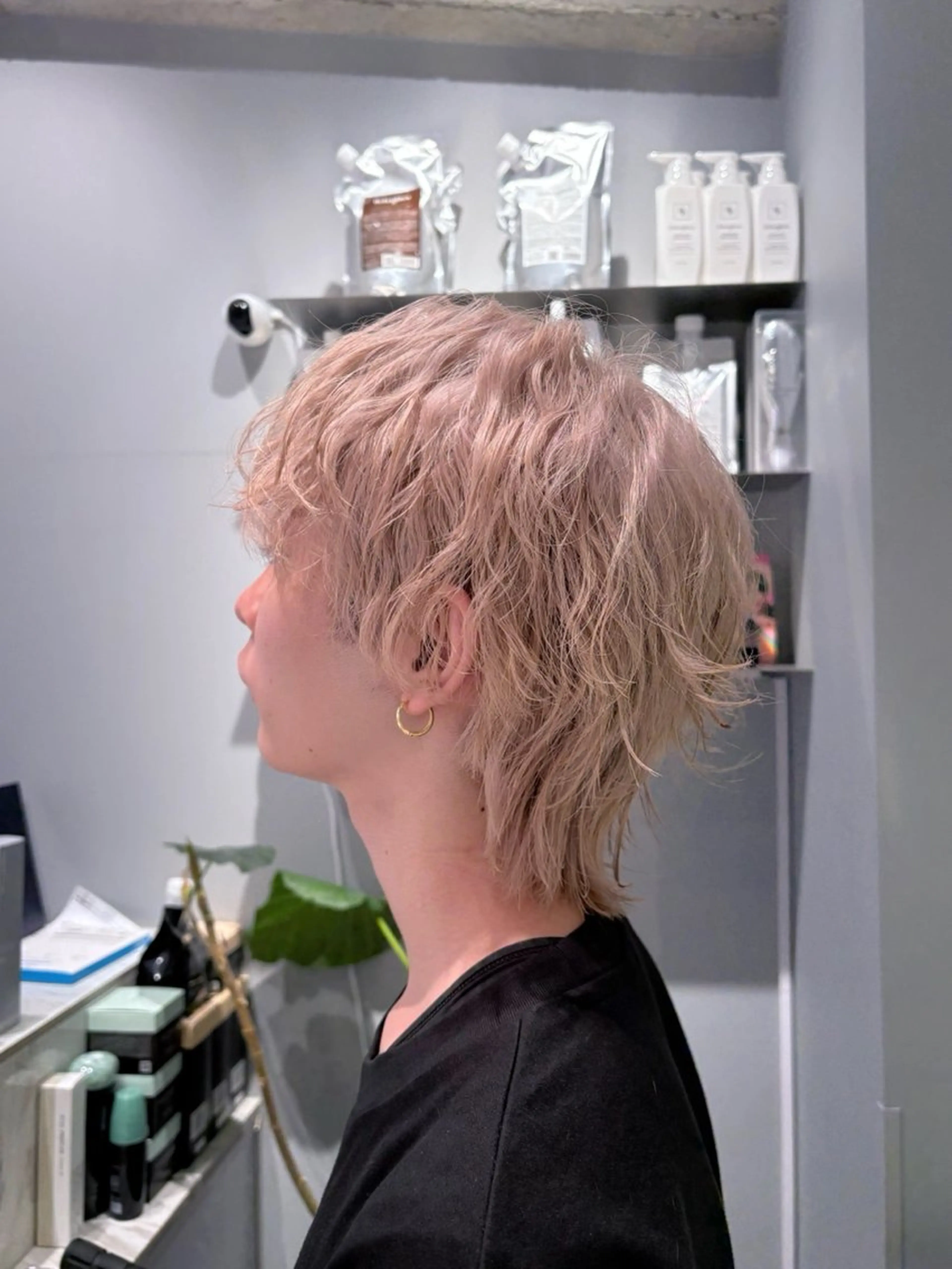 【色落ちまで綺麗に✨️】ブリーチ2回+カラー+プレミアムトリートメント+カット‪✂︎‬の写真