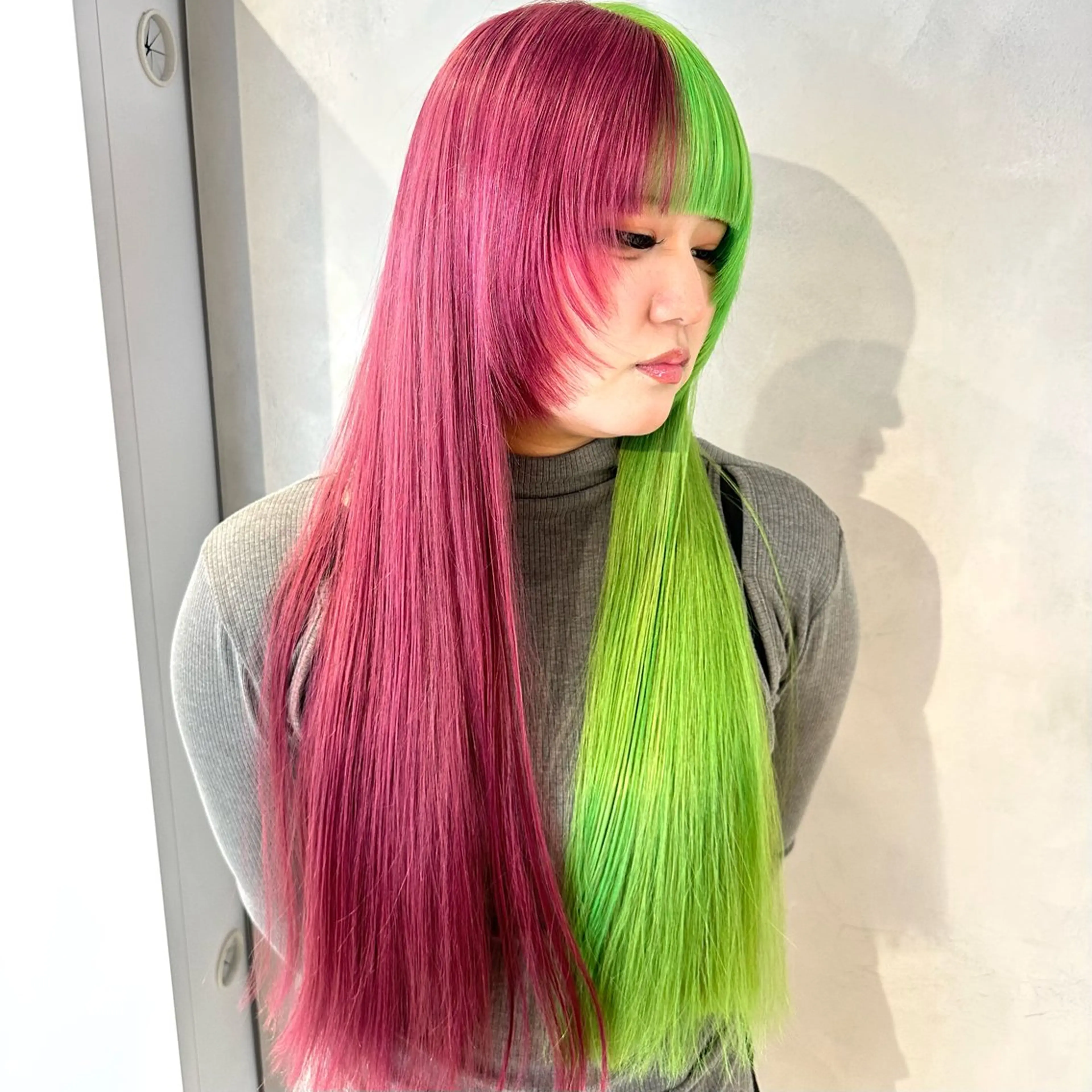 カラー カット ヘアカラー トリートメント デザインカラー/パー マ🦖外岡咲希🦖のヘアスタイル