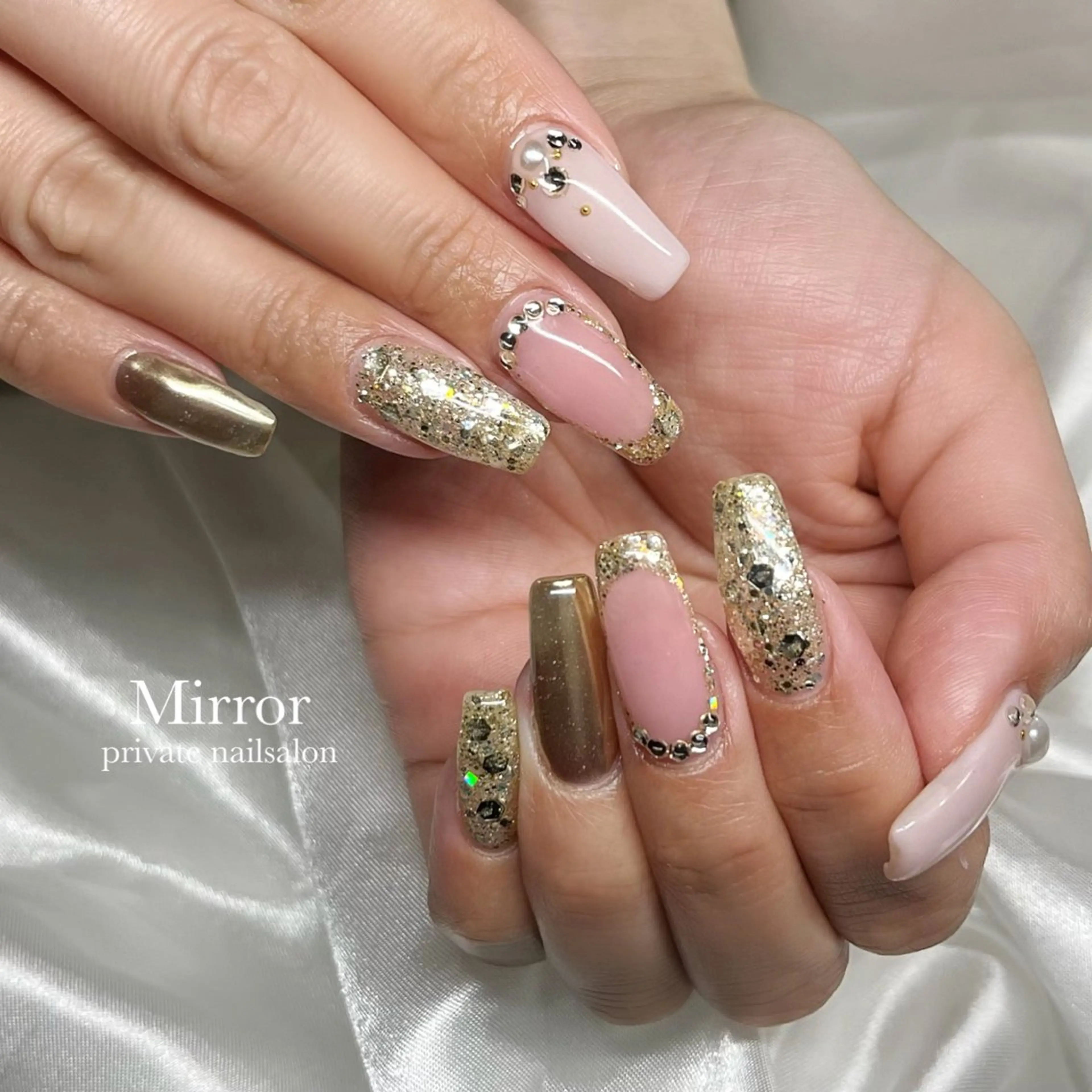 ネイル ハンドネイル nailsalon Mirrorのネイルデザイン