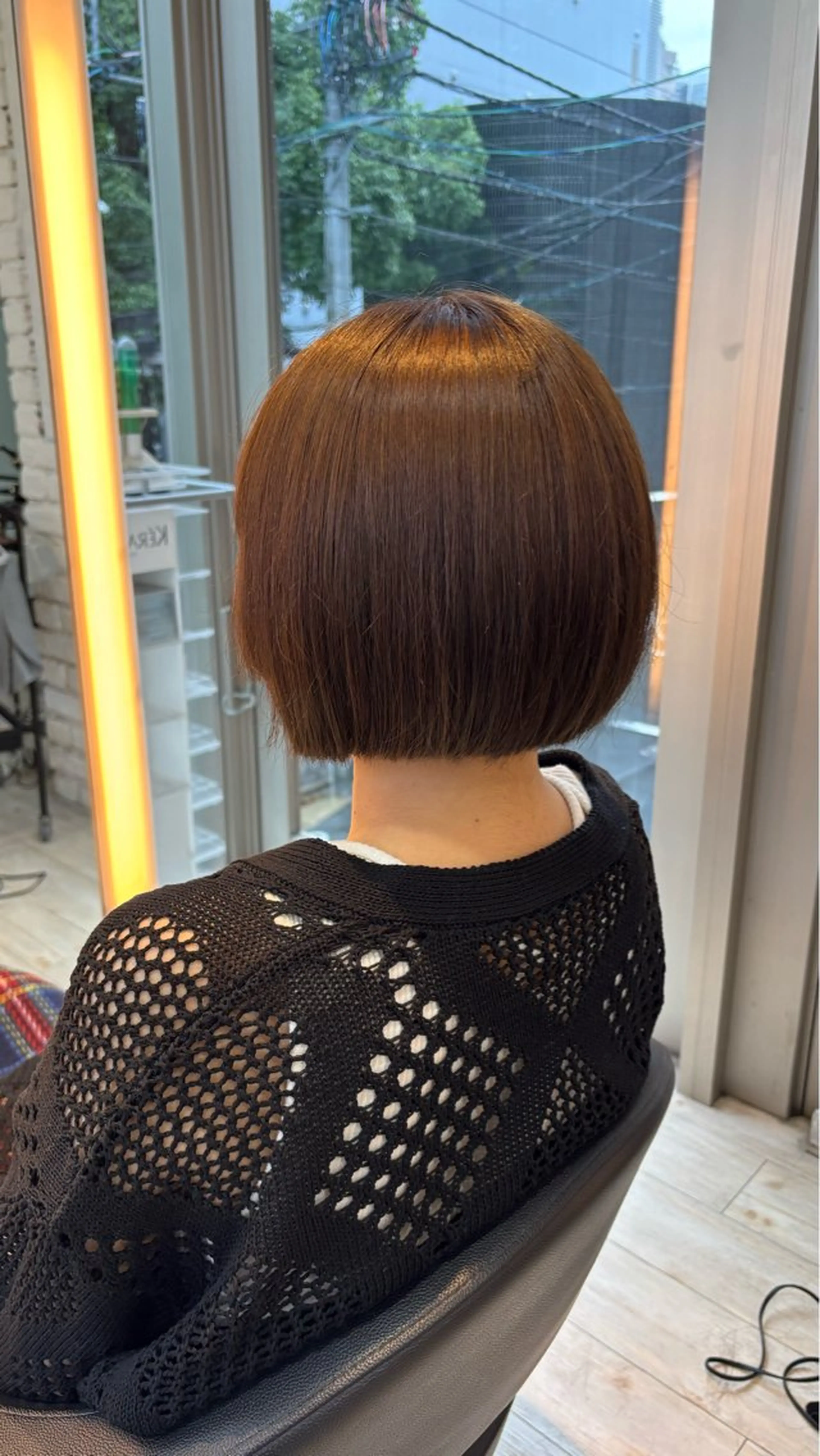 カラー 透明感カラー 髪質改善 miyu/ボブ/ 透明感カラー/栄のヘアスタイル