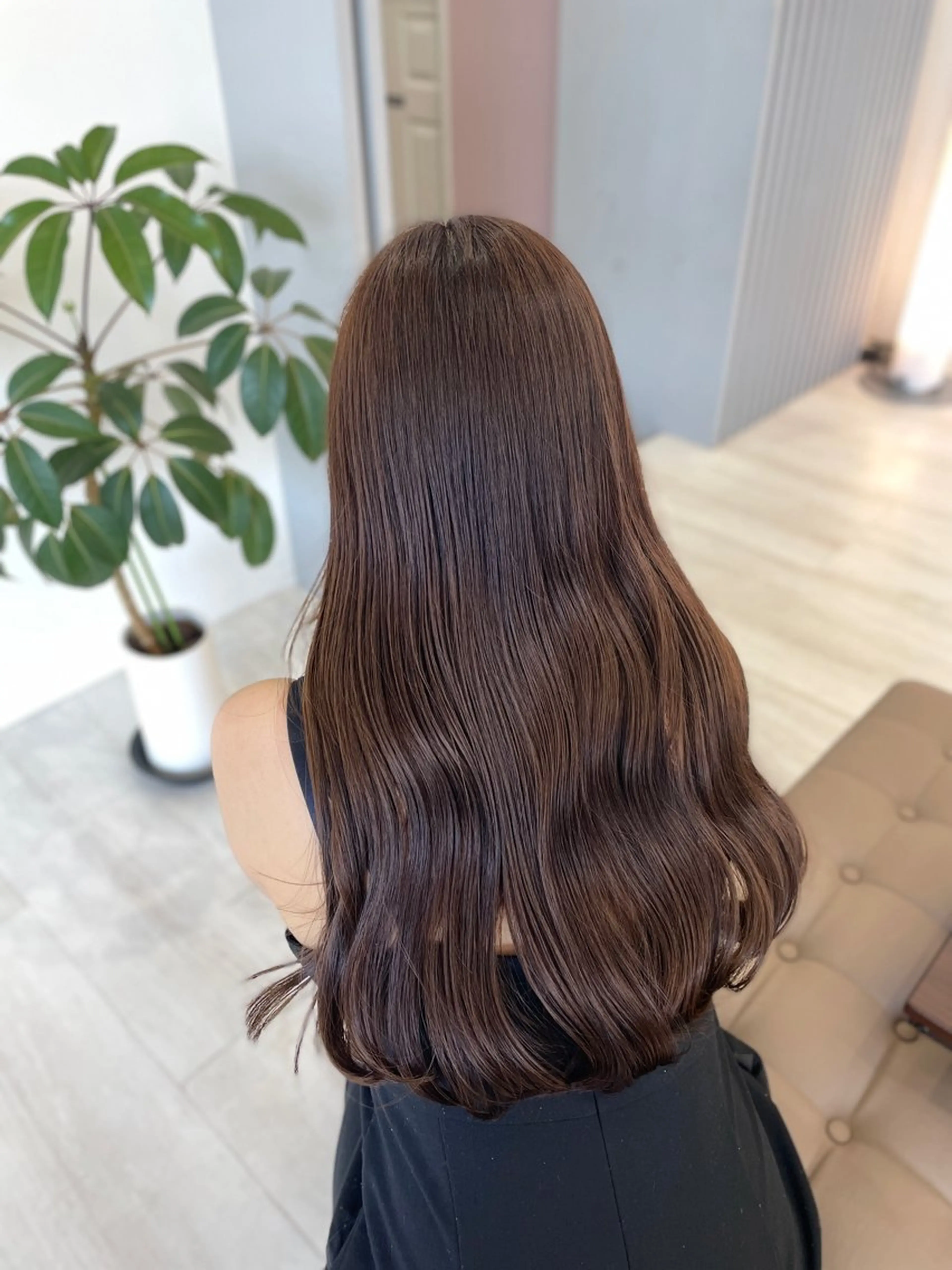 ロング 高岡/EARTH みお/シールエクステのヘアスタイル