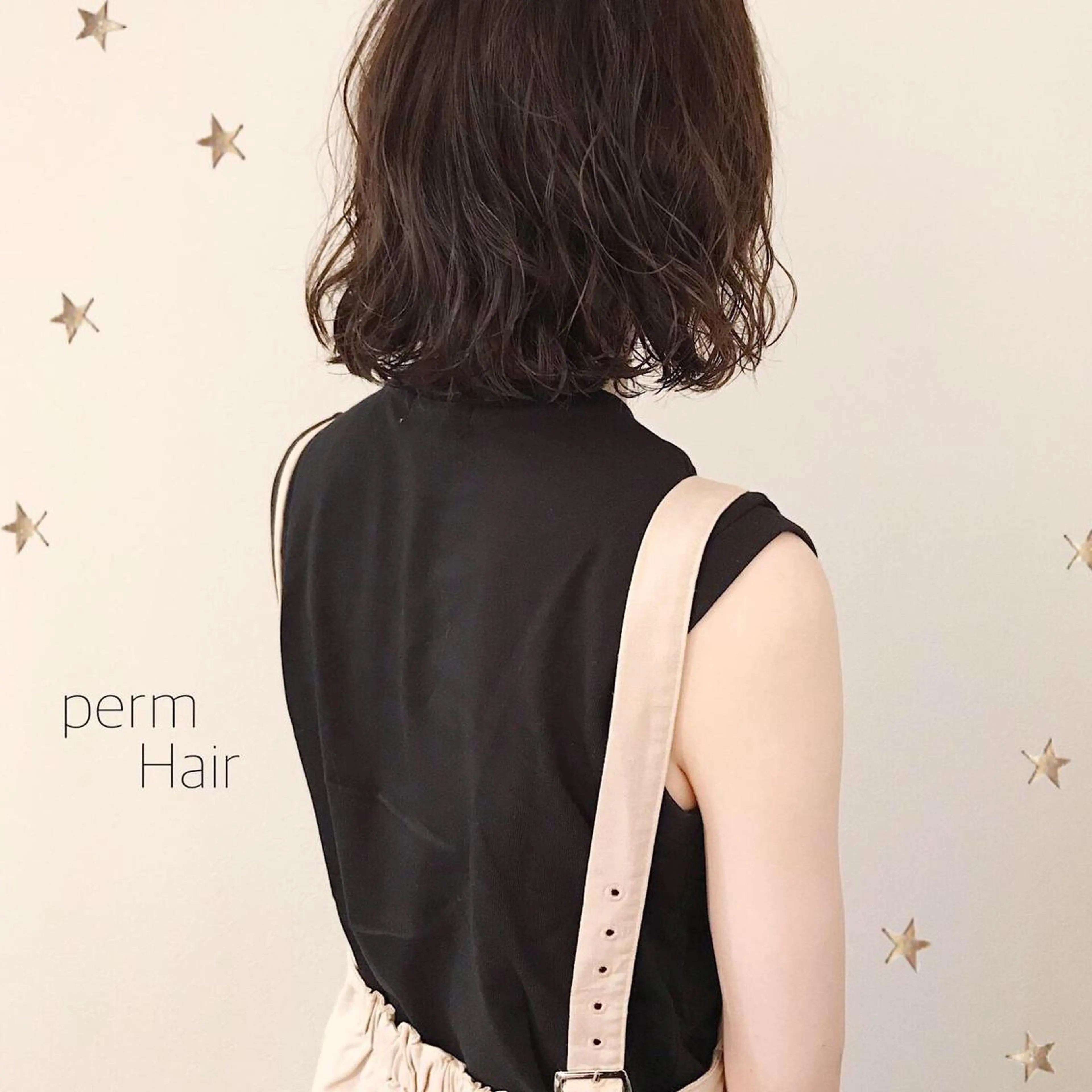 ミディアム パーマ salon AKIRA所属・市川 千夏のヘアスタイル