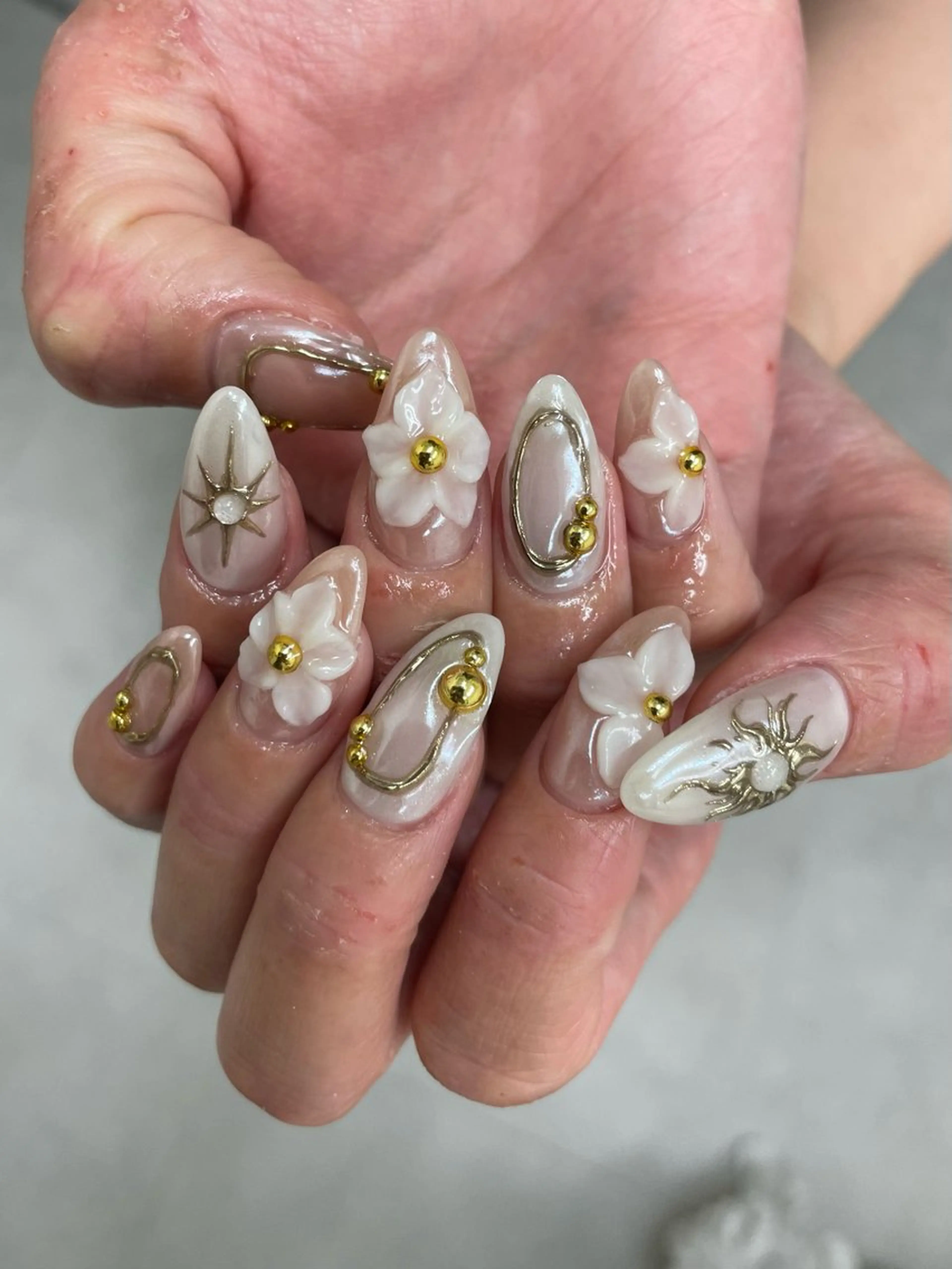 ネイル ハンドネイル Hisaka Mikiのネイルデザイン