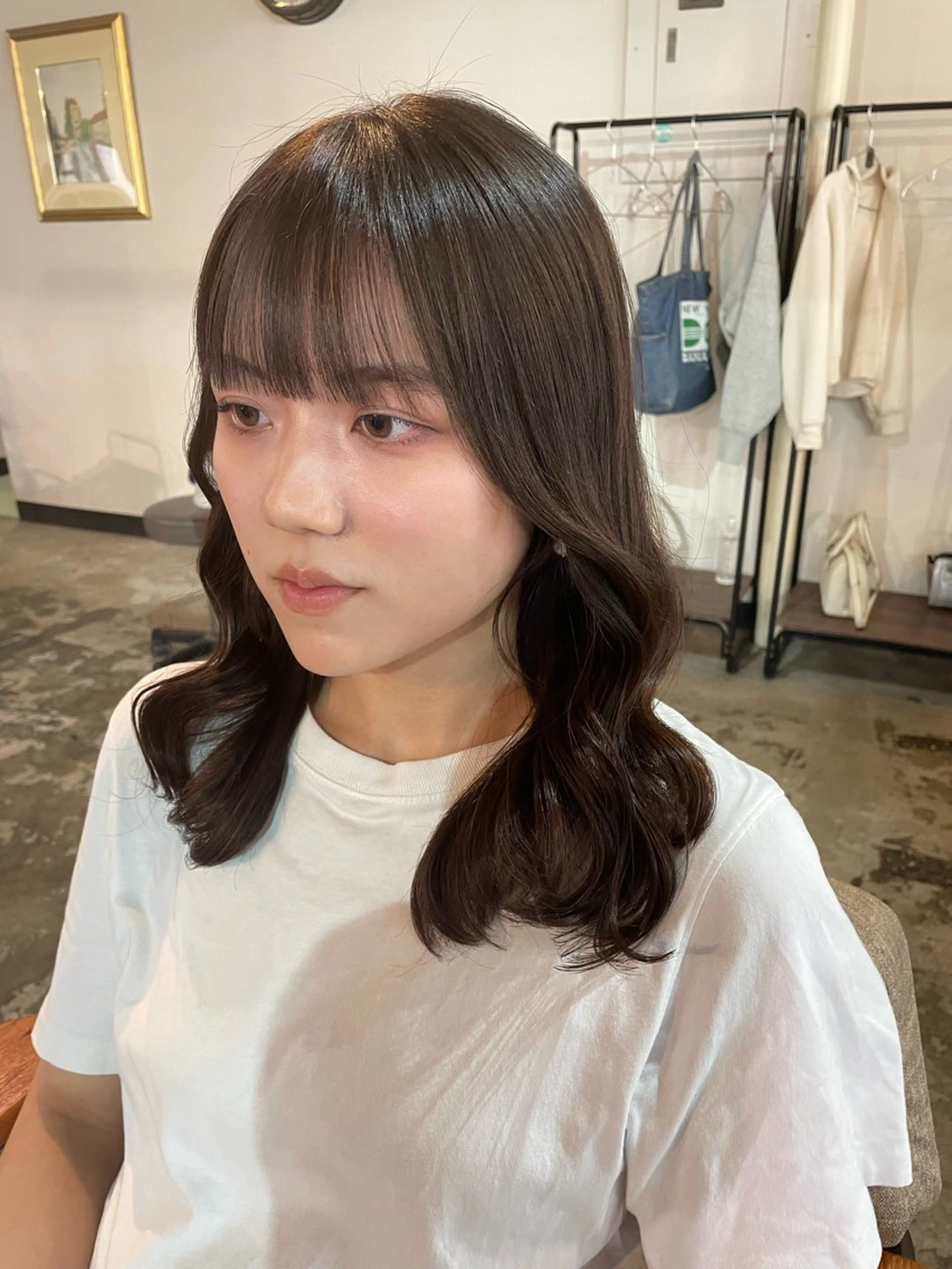 カラー La fith hair ray 札幌店所属・顔まわり/W カラー/リョウのヘアスタイル