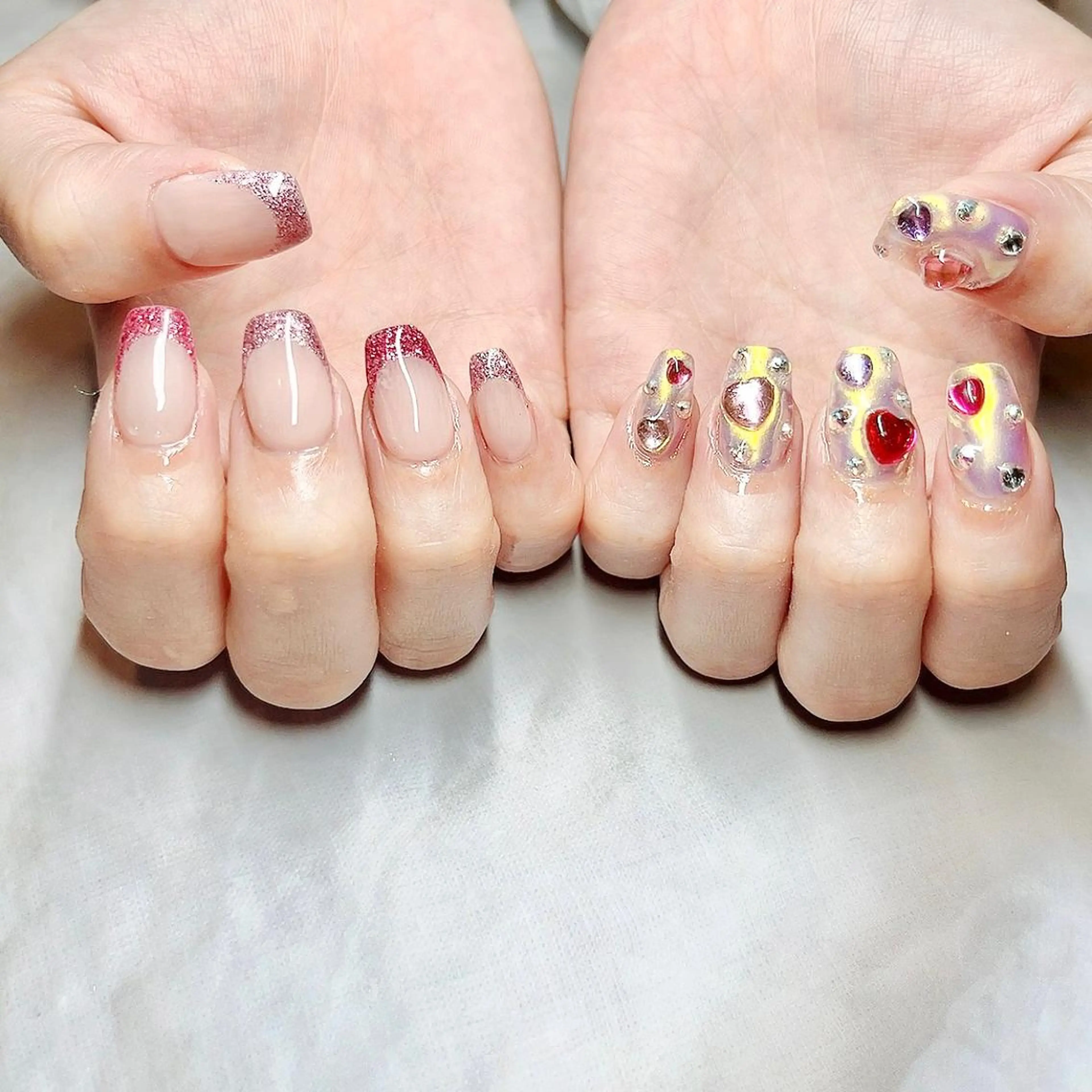 ネイル ジェルネイル スカルプネイル しば まなみのネイルデザイン