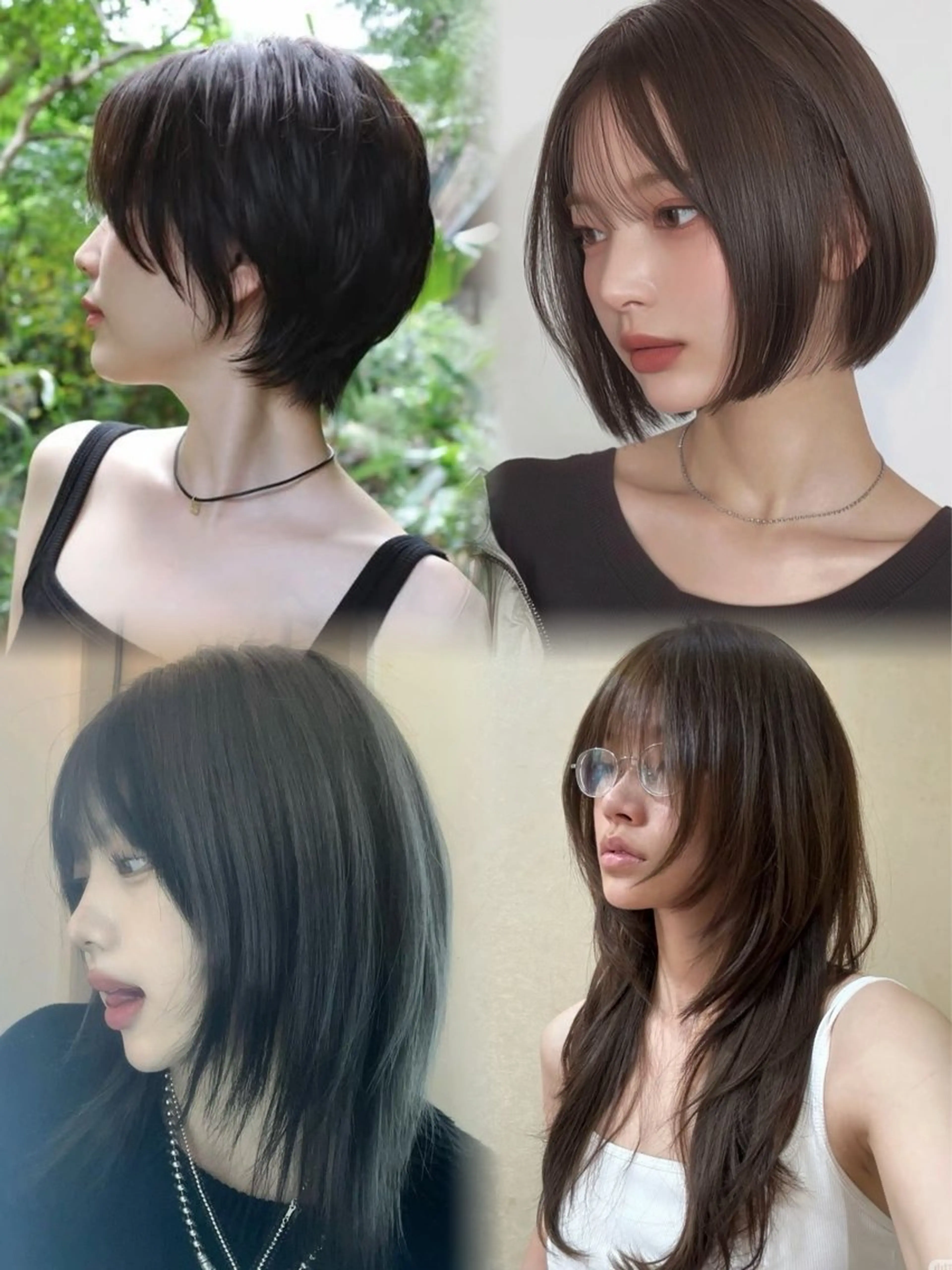 ロング カット ヘアカラー トリートメント ONYX 表参道所属・ショート/ボブ/似 合わせ/顔周りカットのヘアスタイル