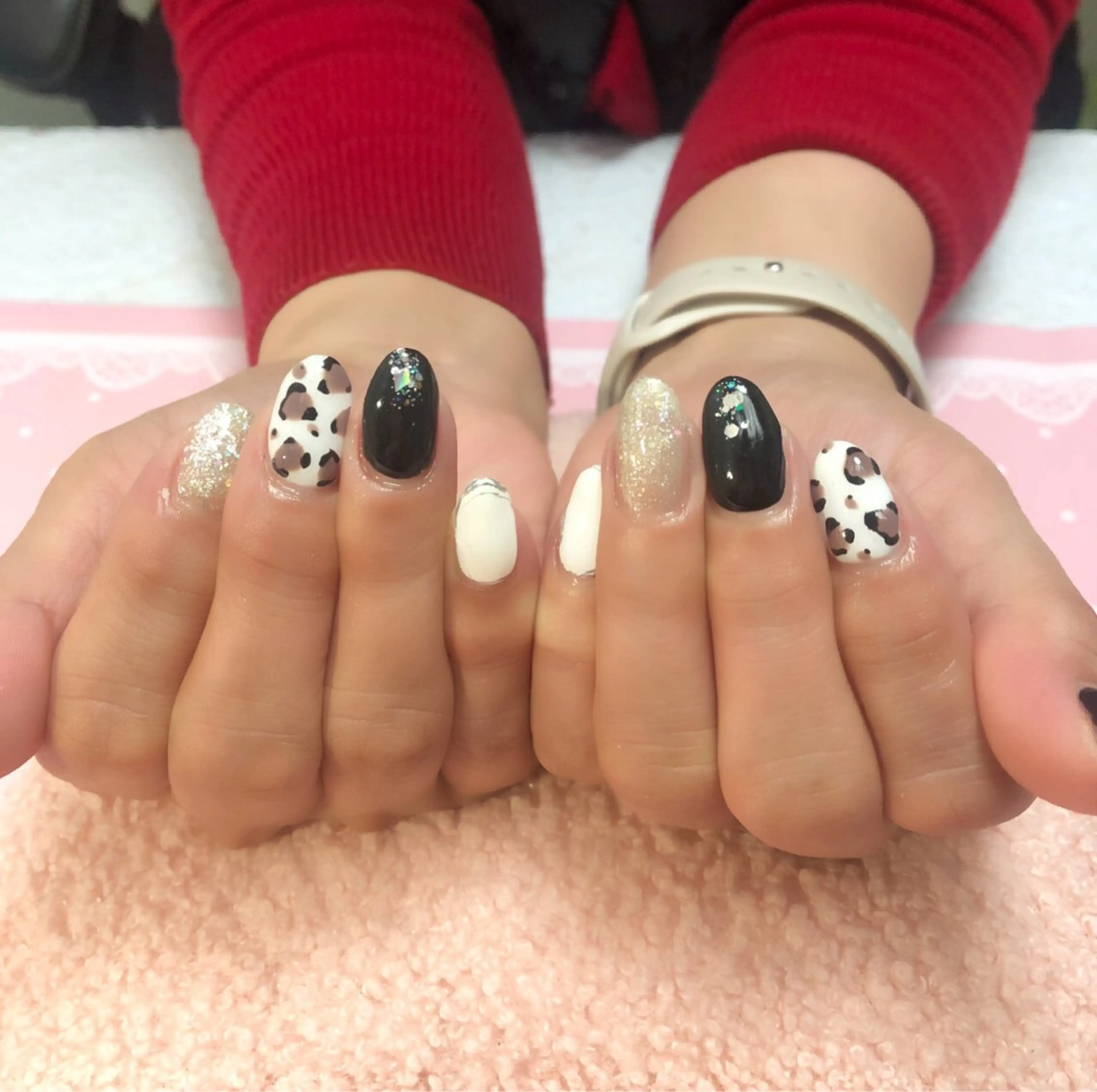 ネイル アニマル柄 GＬA D所属・ＧＬAD グラットのネイルデザイン