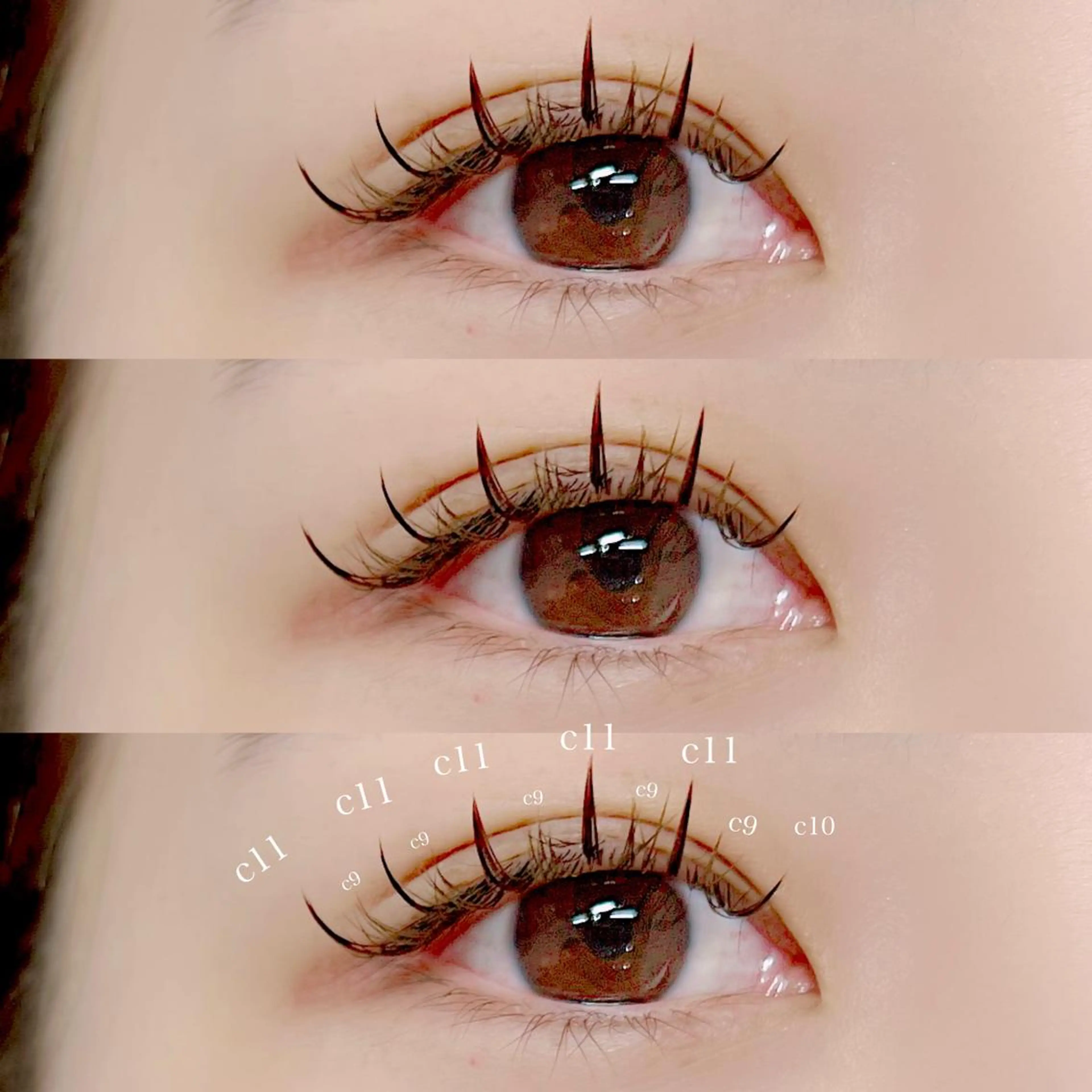 マツエク・マツパ eyelash salon Lys播磨所属・Lys Kaoriのマツエク・マツパデザイン