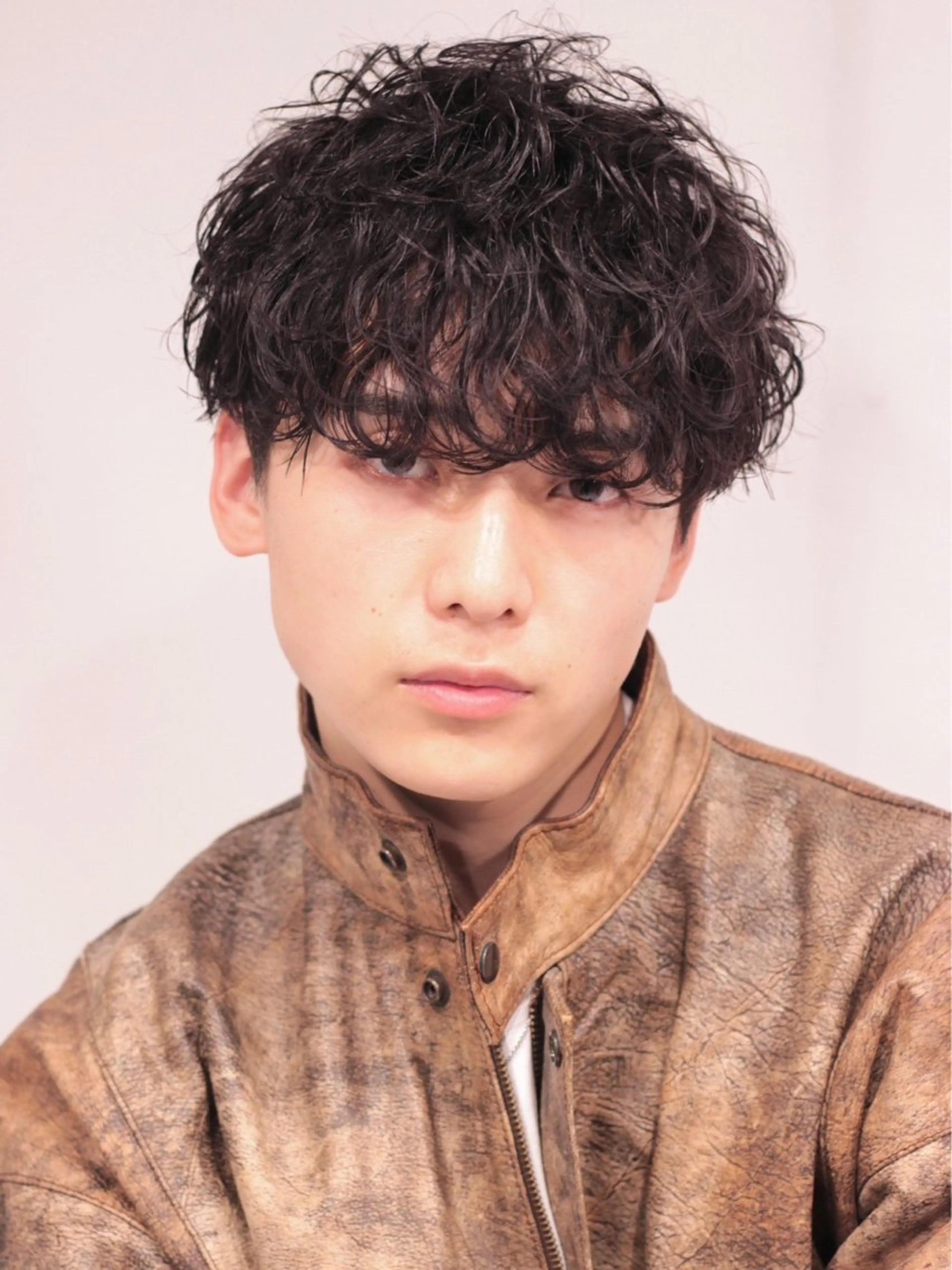 ショート メンズ メンズパーマ 垢抜けハイトーン☀／ 笑顔の美容師／しゅんのヘアスタイル