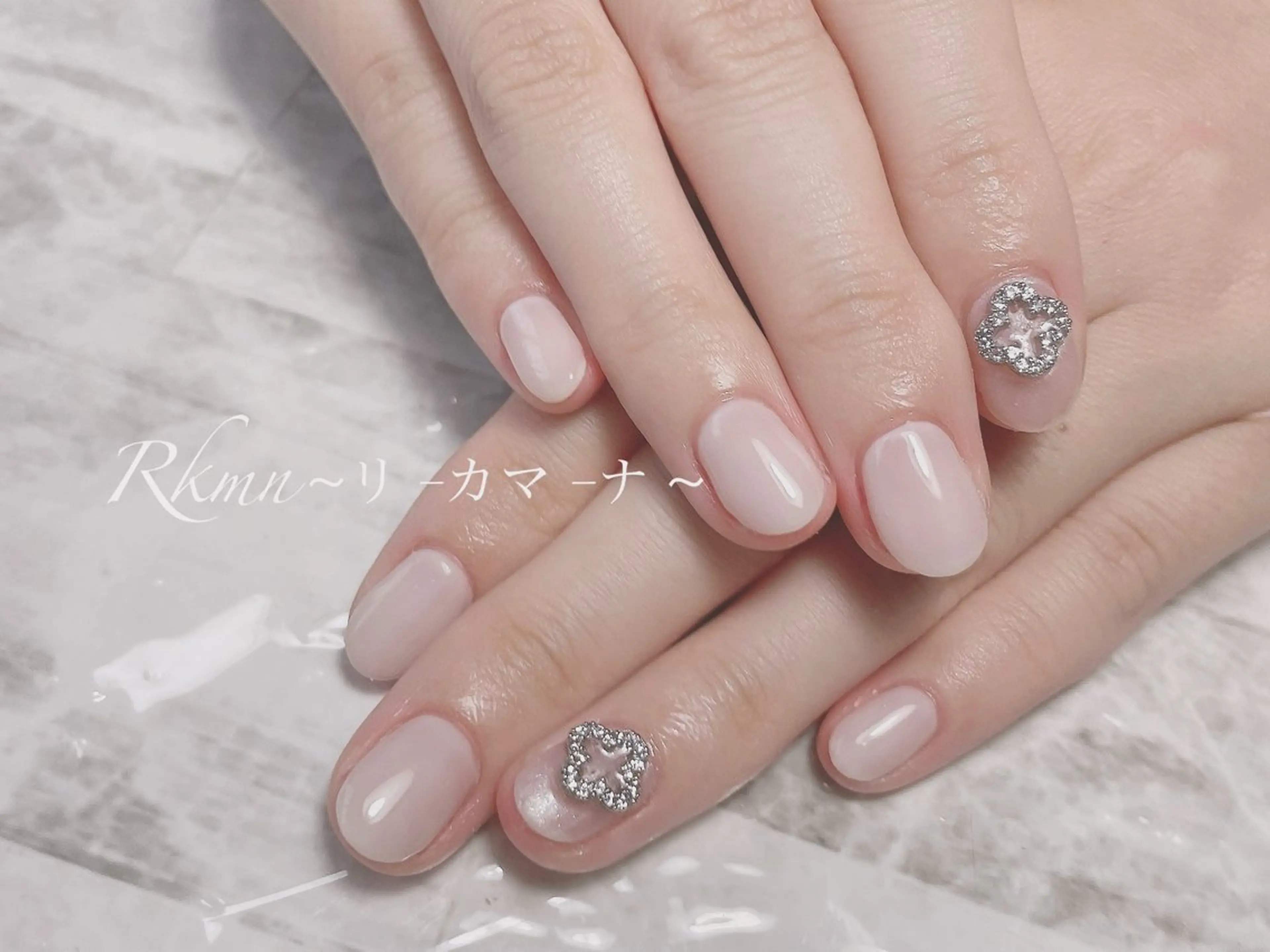 ネイル アートネイル 春ネイル ハンドネイル フットネイル ハンドケア Rkmn ~リ-カマ-ナ~のネイルデザイン