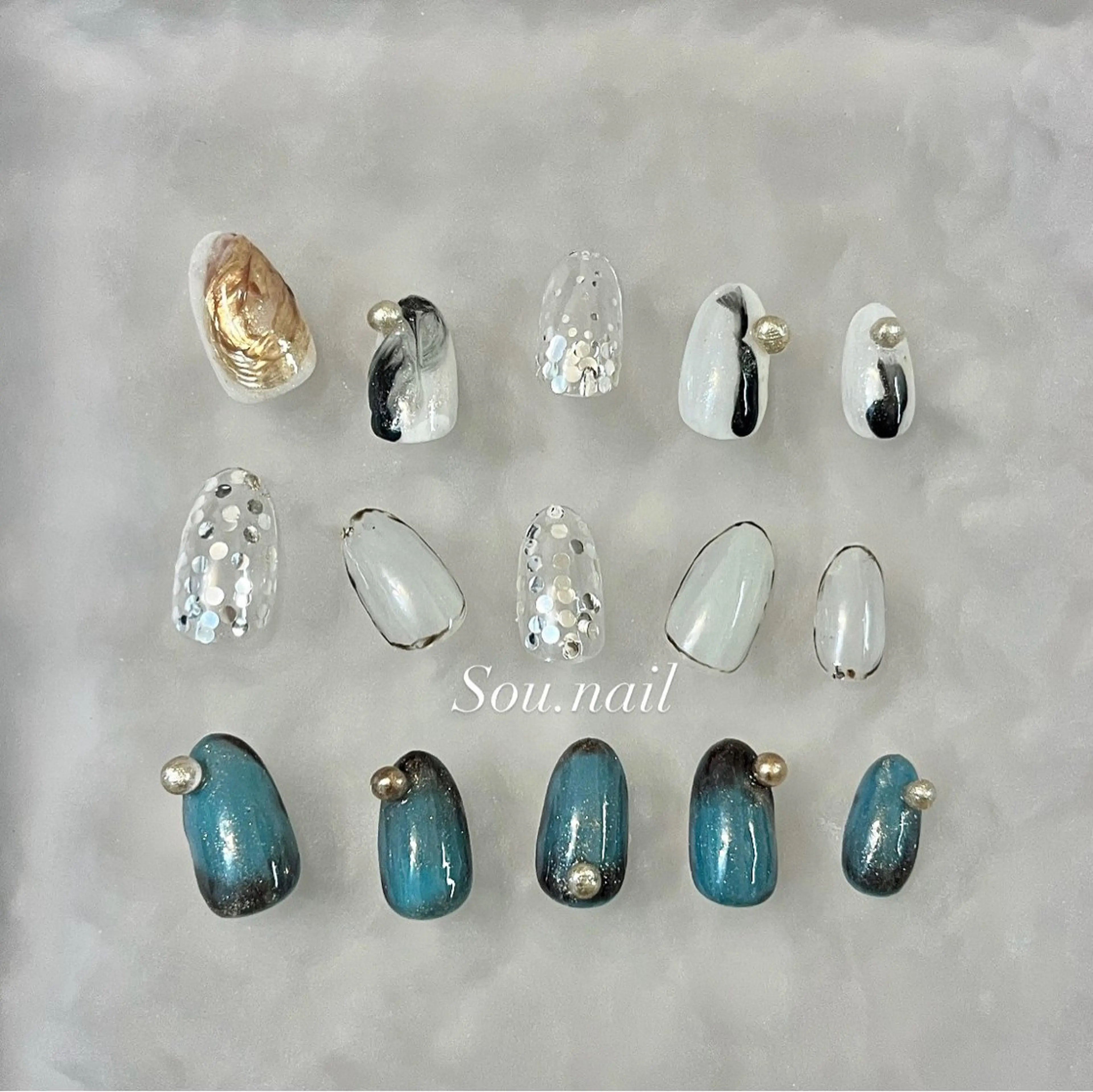 ネイル ニュアンスネイル Sou. nailのネイルデザイン