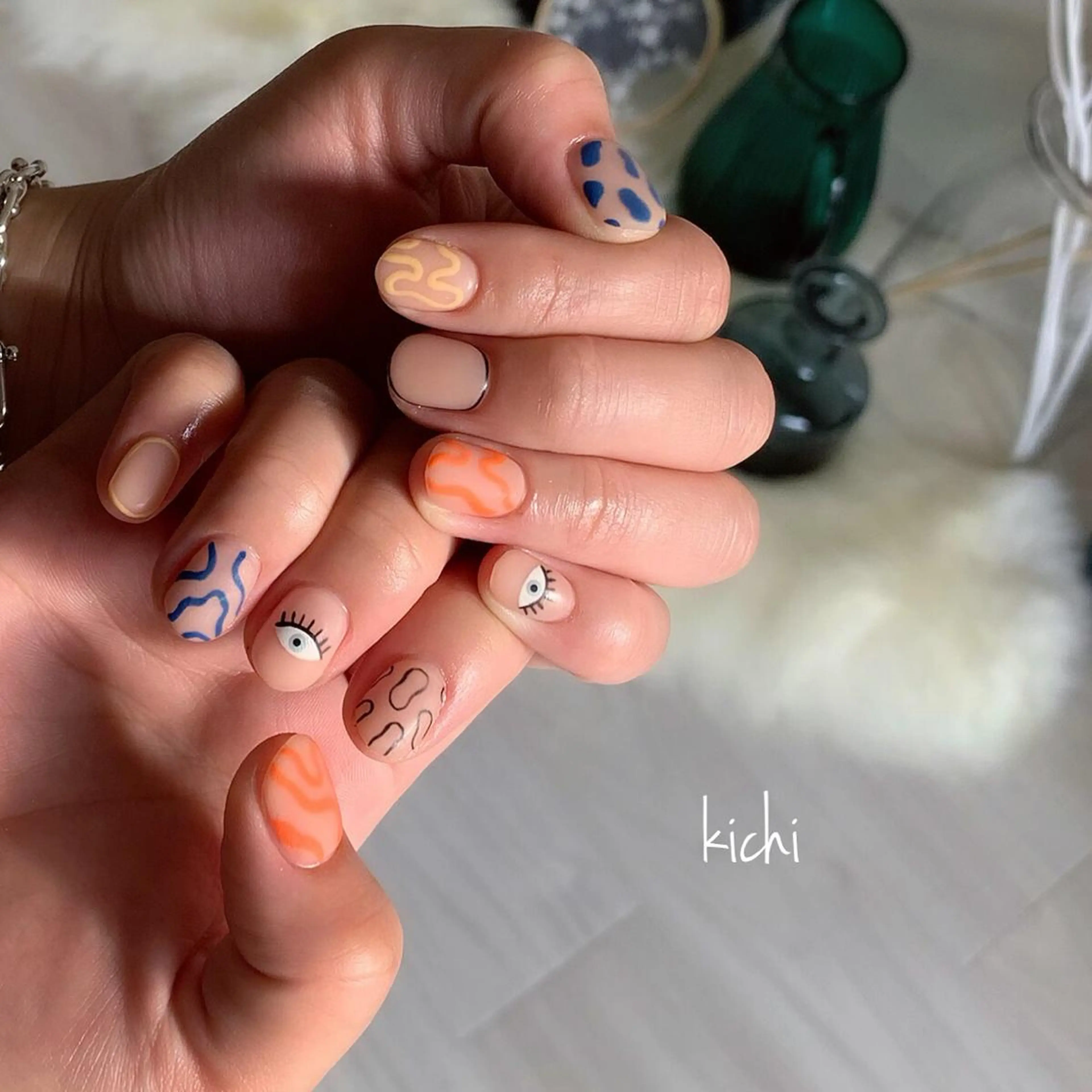 ネイル kichi･:* みじゅのネイルデザイン