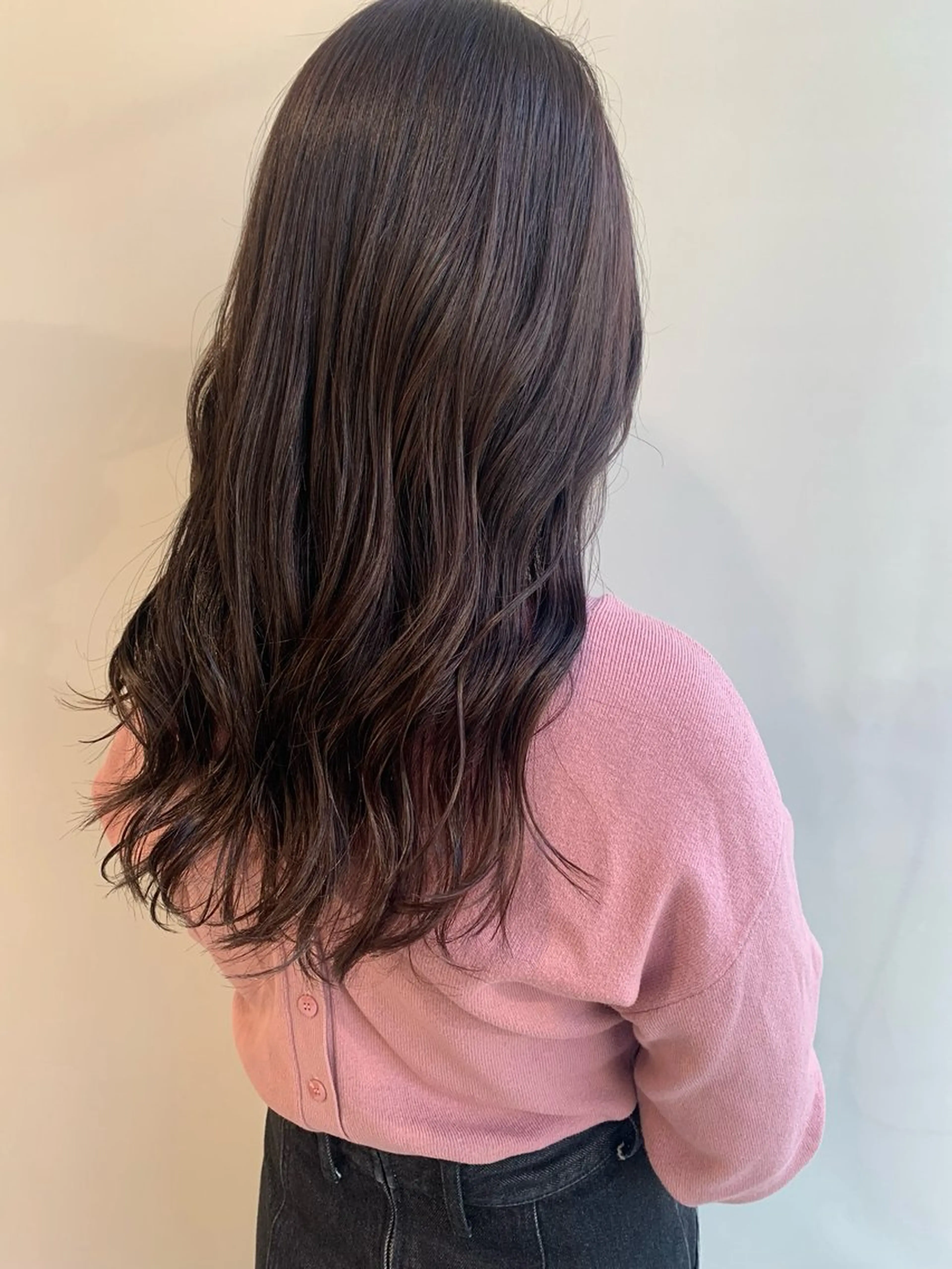 セミロング カラー カット ヘアカラー トリートメント 似合わせ⌇お洒落 カット⌇平野あみのヘアスタイル