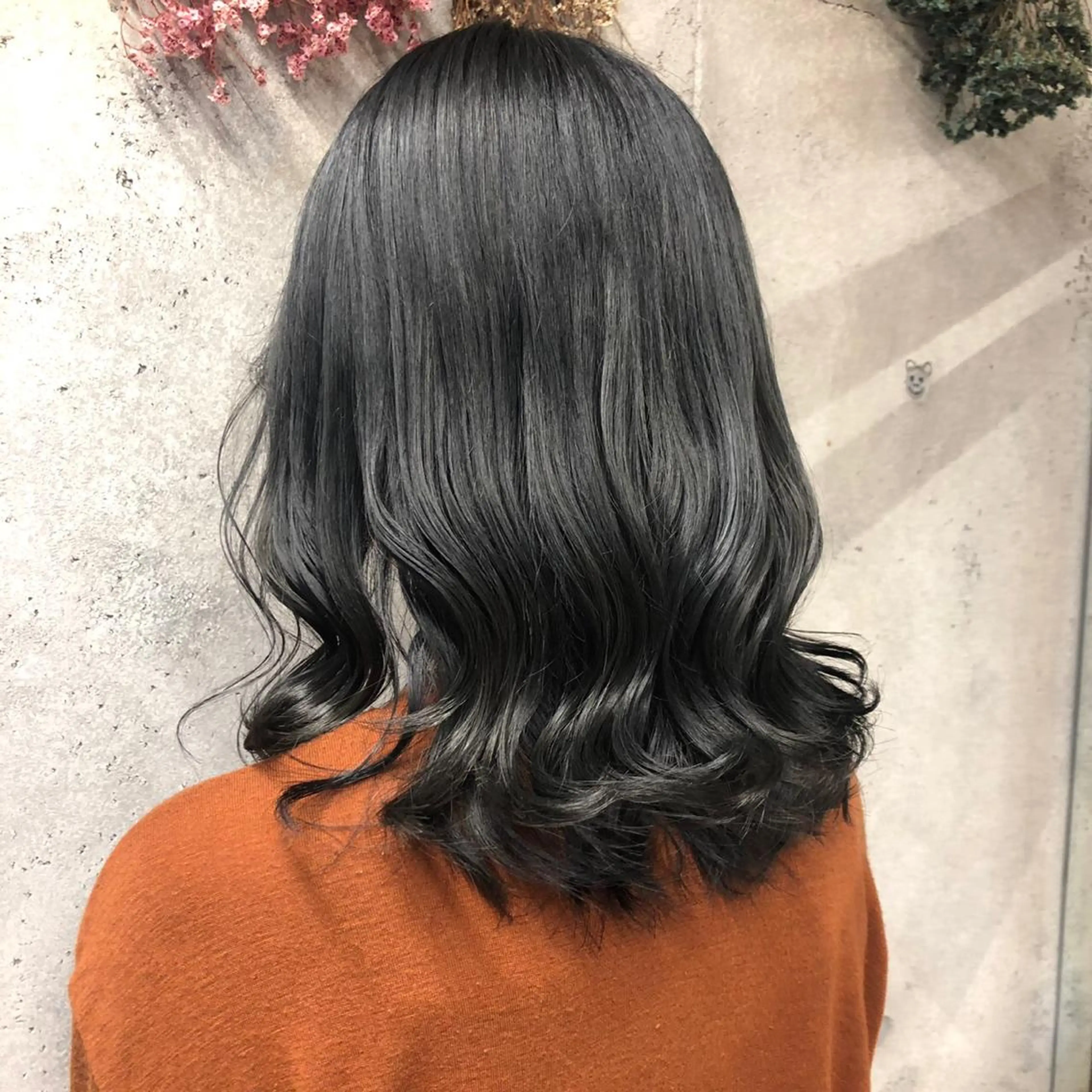 🎈リクルートカラー+3stepトリートメント    『就職活動などの黒染めじゃない暗いカラー』の写真