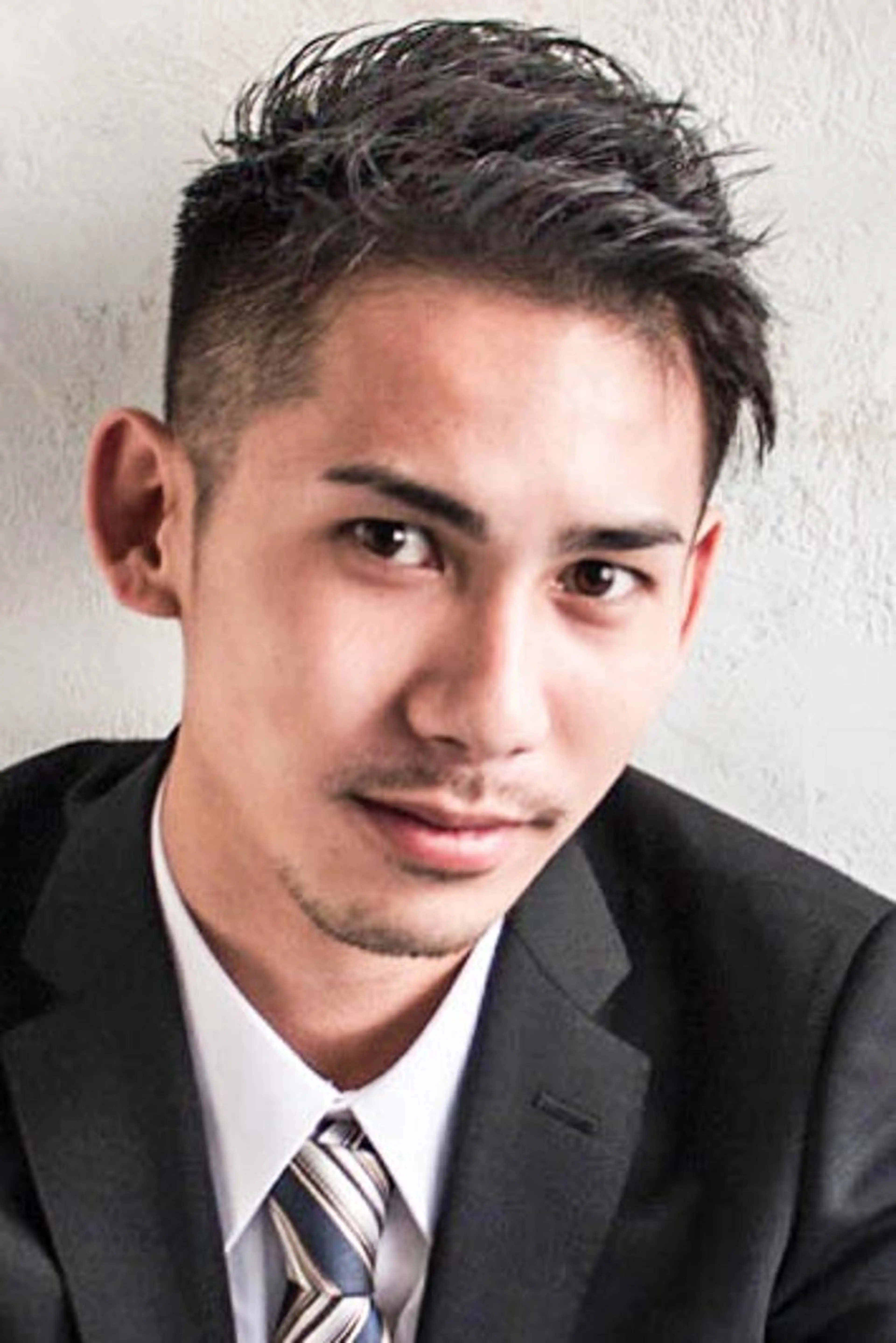 メンズ アップバング ビジネス 七三 刈り上げ メンズ専門店　Mexico 宝塚【メキシコ】所属・メンズ専門美容室 JR宝塚駅徒歩１分のヘアスタイル