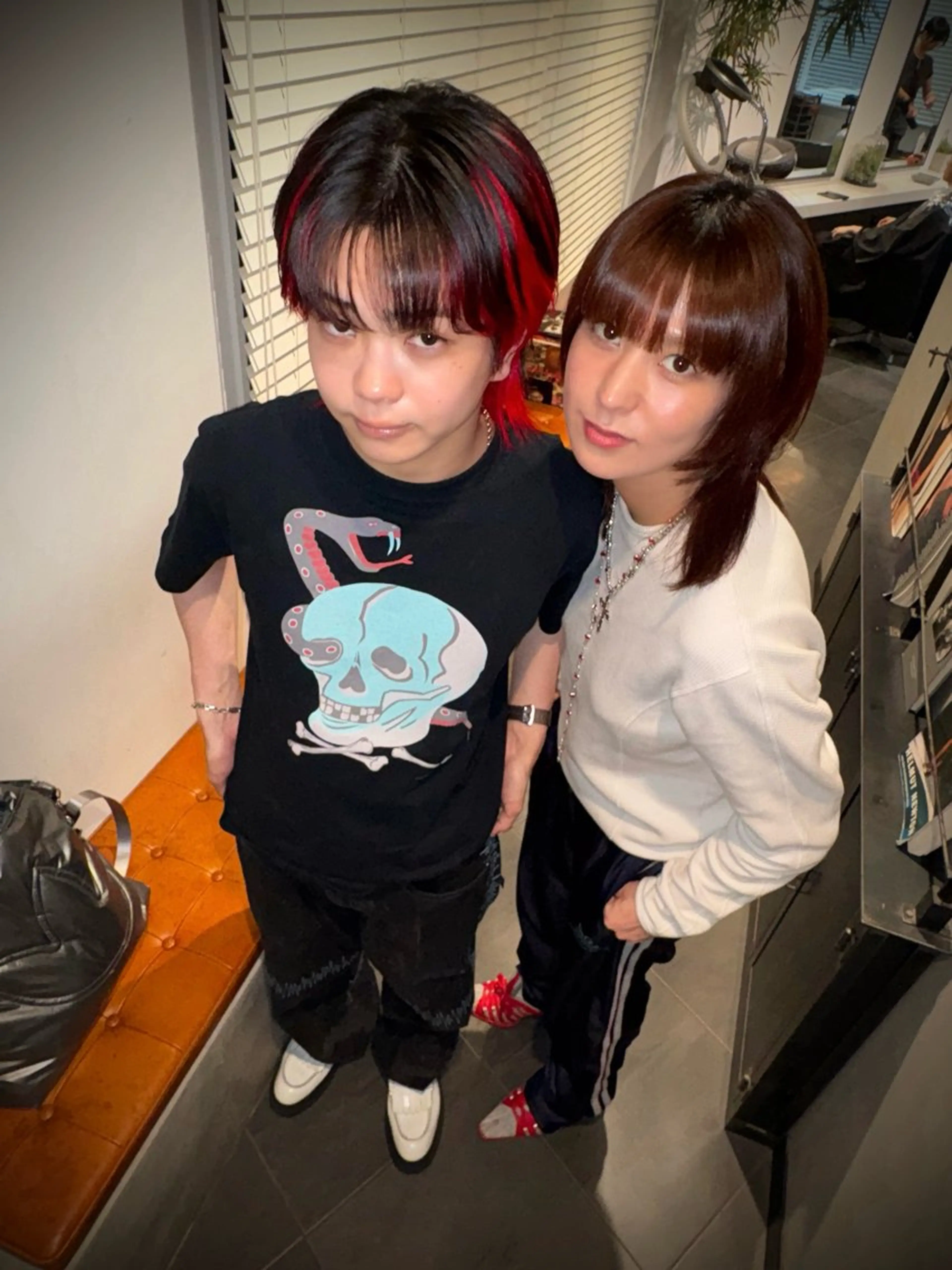 ミディアム カラー メンズ ヘアカラー トリートメント 優作 〜圧倒的信頼〜のヘアスタイル