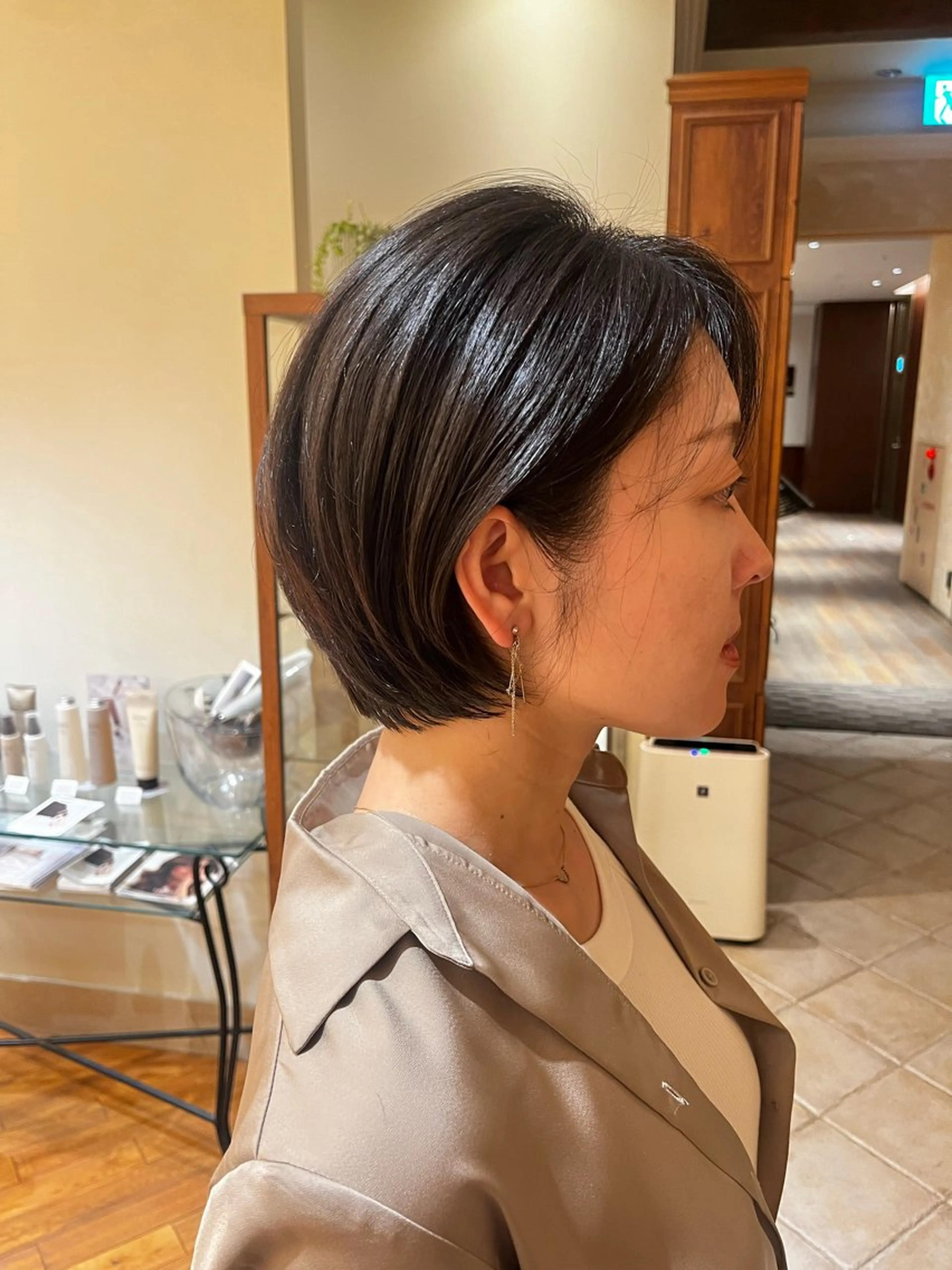 ショート 田内 満里奈のヘアスタイル