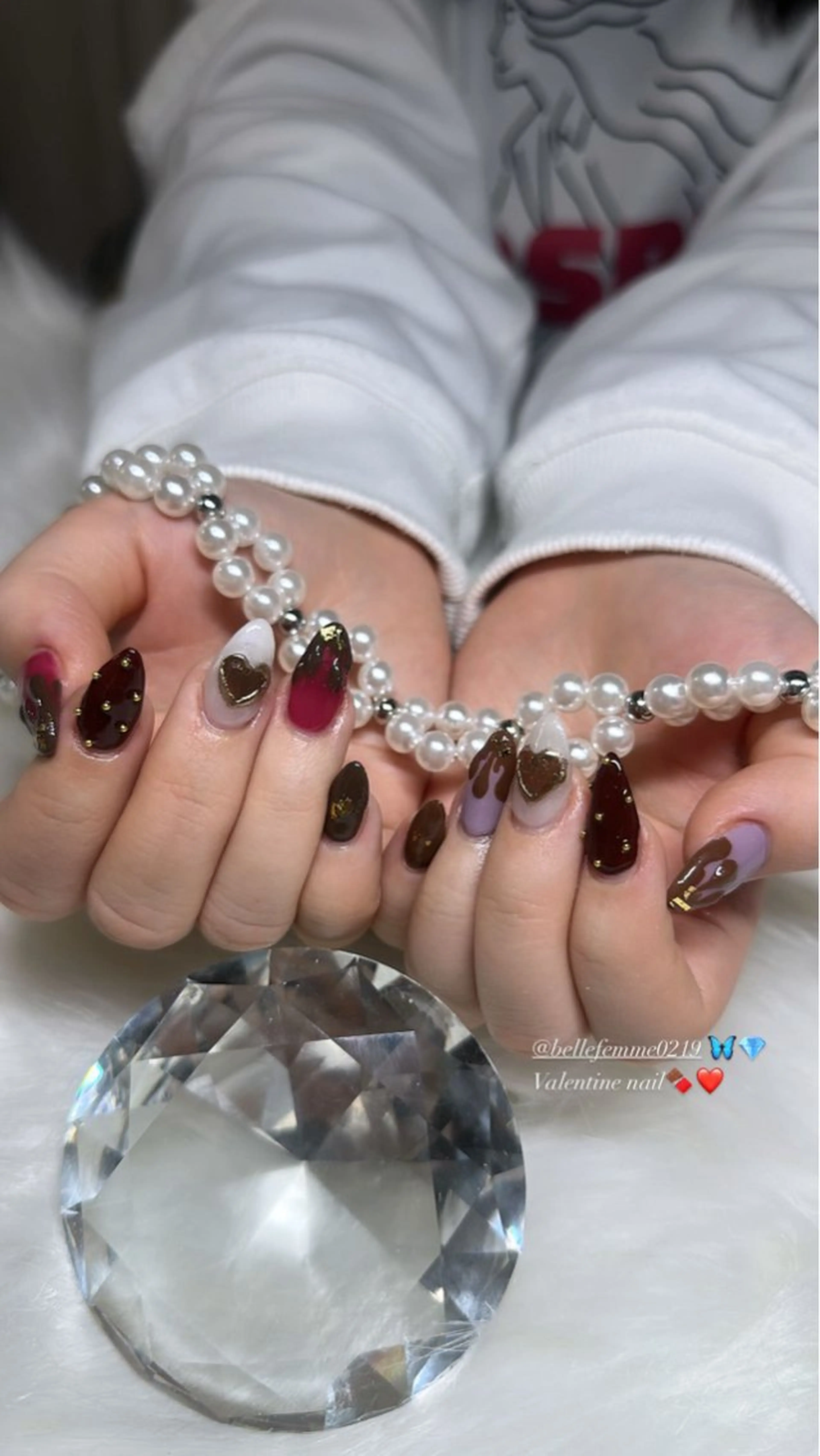 ネイル ハンドネイル Belle Fammeのネイルデザイン