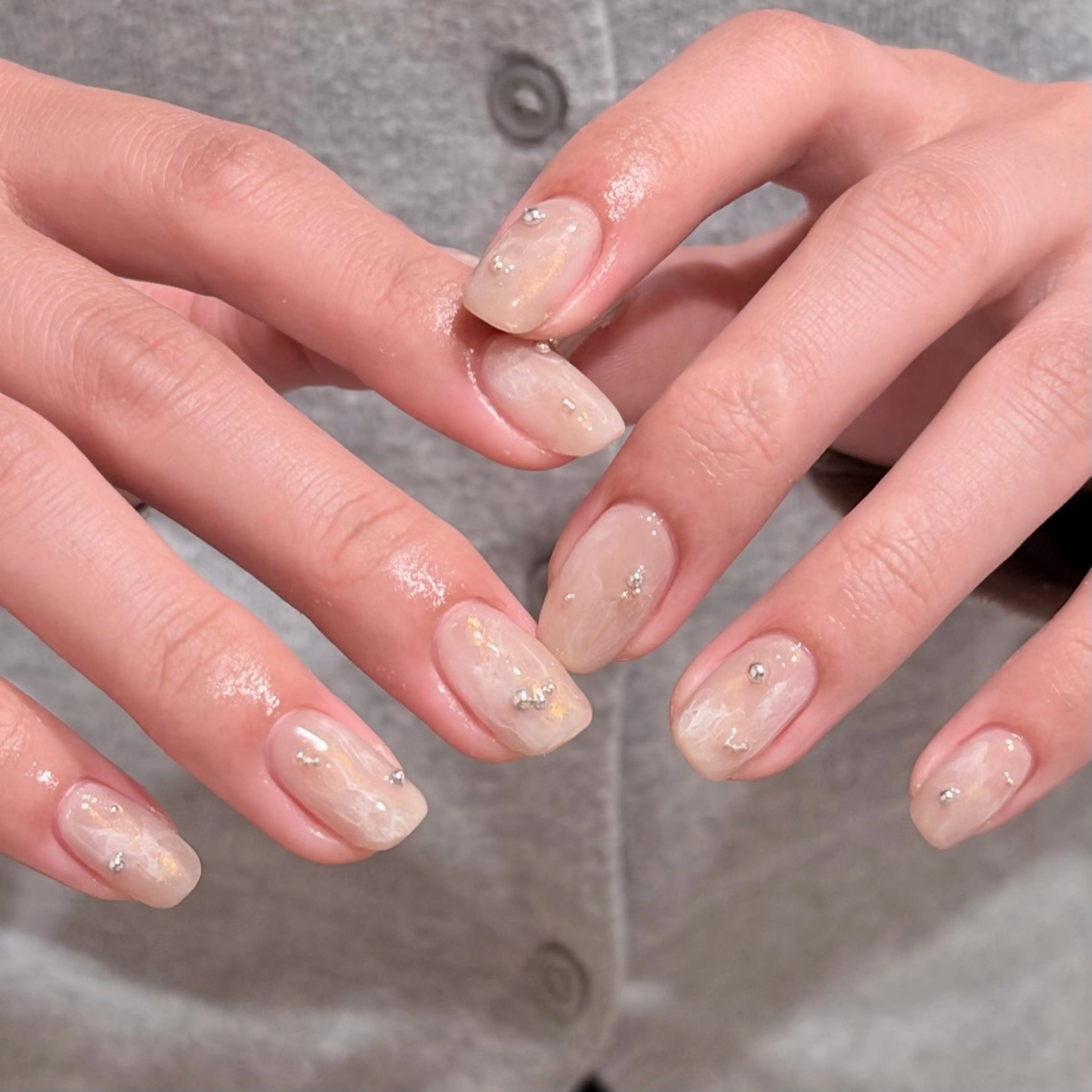 ネイル ハンドネイル 🎀 Hiyubi._.nail 🫧所属・🎀フェイ フェイ🫧💗のネイルデザイン