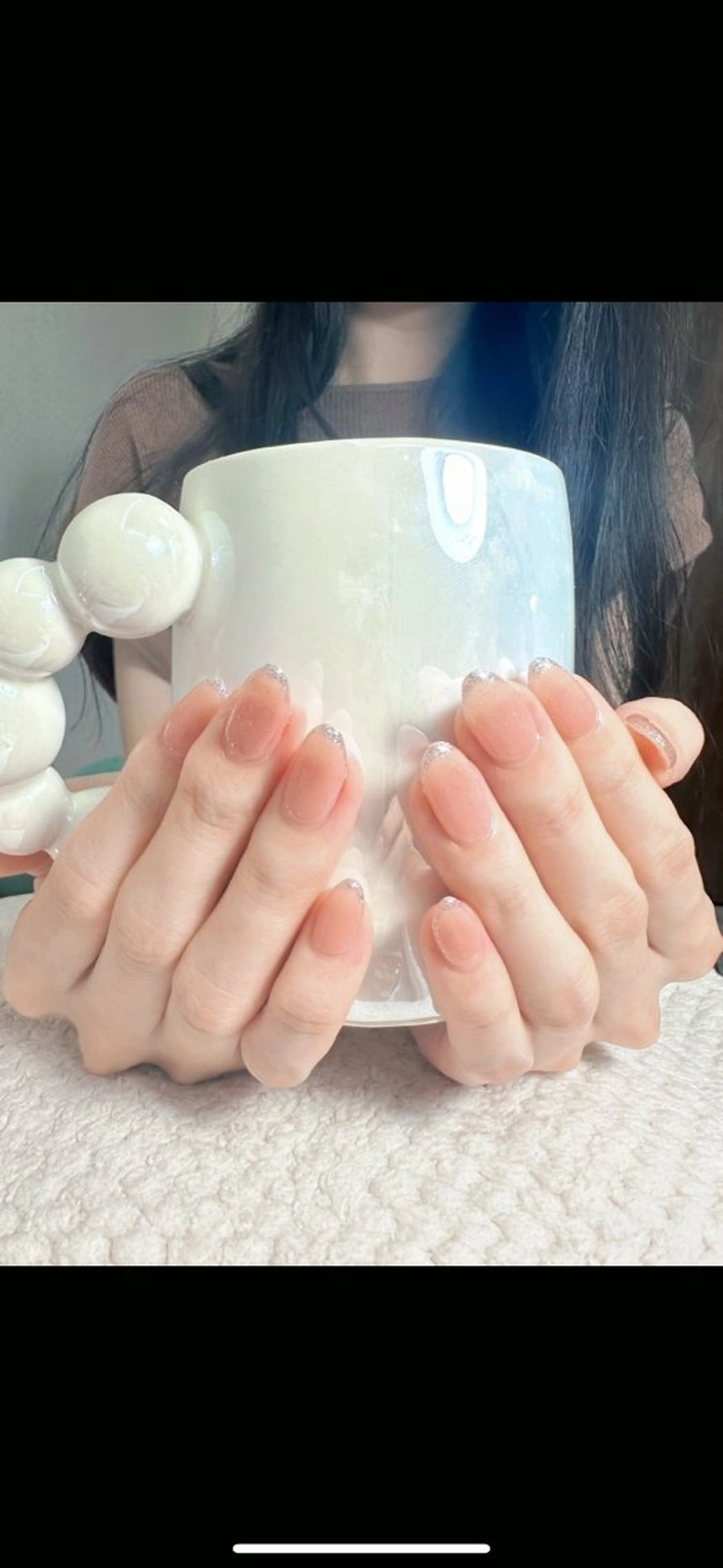 メンズ ネイル メンズ韓国風 韓国ネイル シンプルネイル 冬ネイル ハンドネイル RAMU Nail 恵比寿店のネイルデザイン