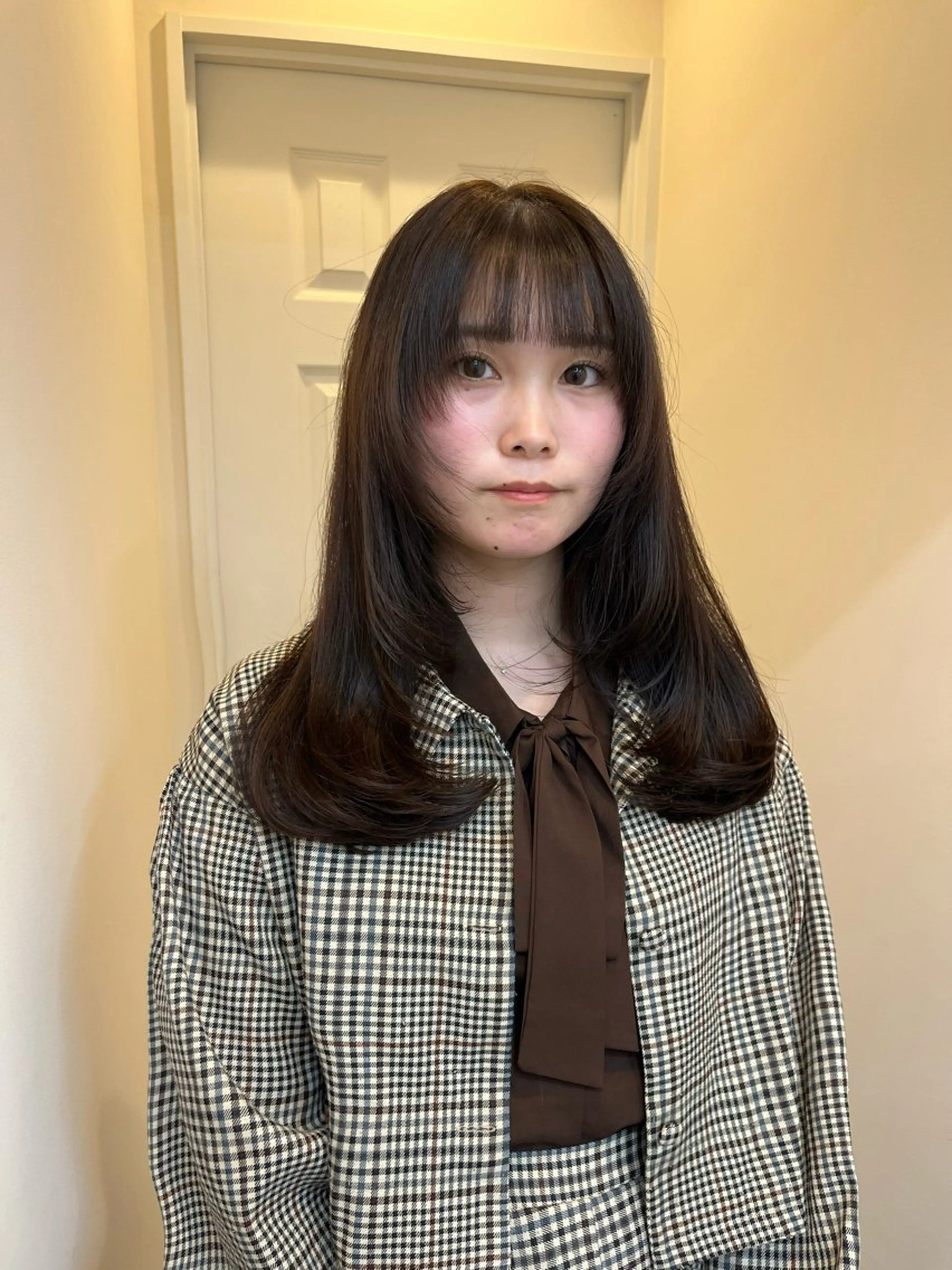 ロング yuka/ロング/ レイヤーカットモデルのヘアスタイル