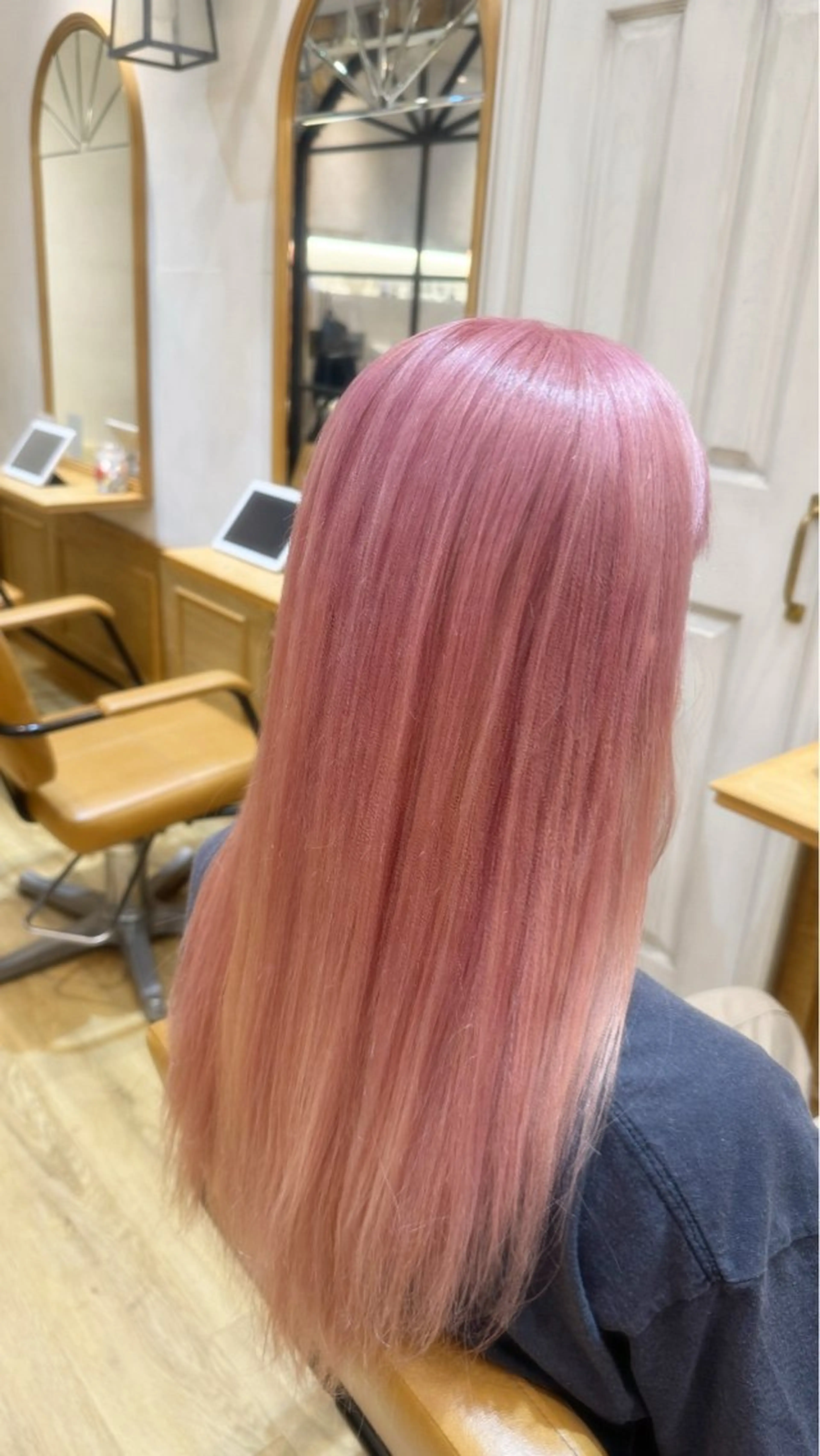 ロング カラー ヘアカラー 新宿三丁目💜 空陽💙のヘアスタイル