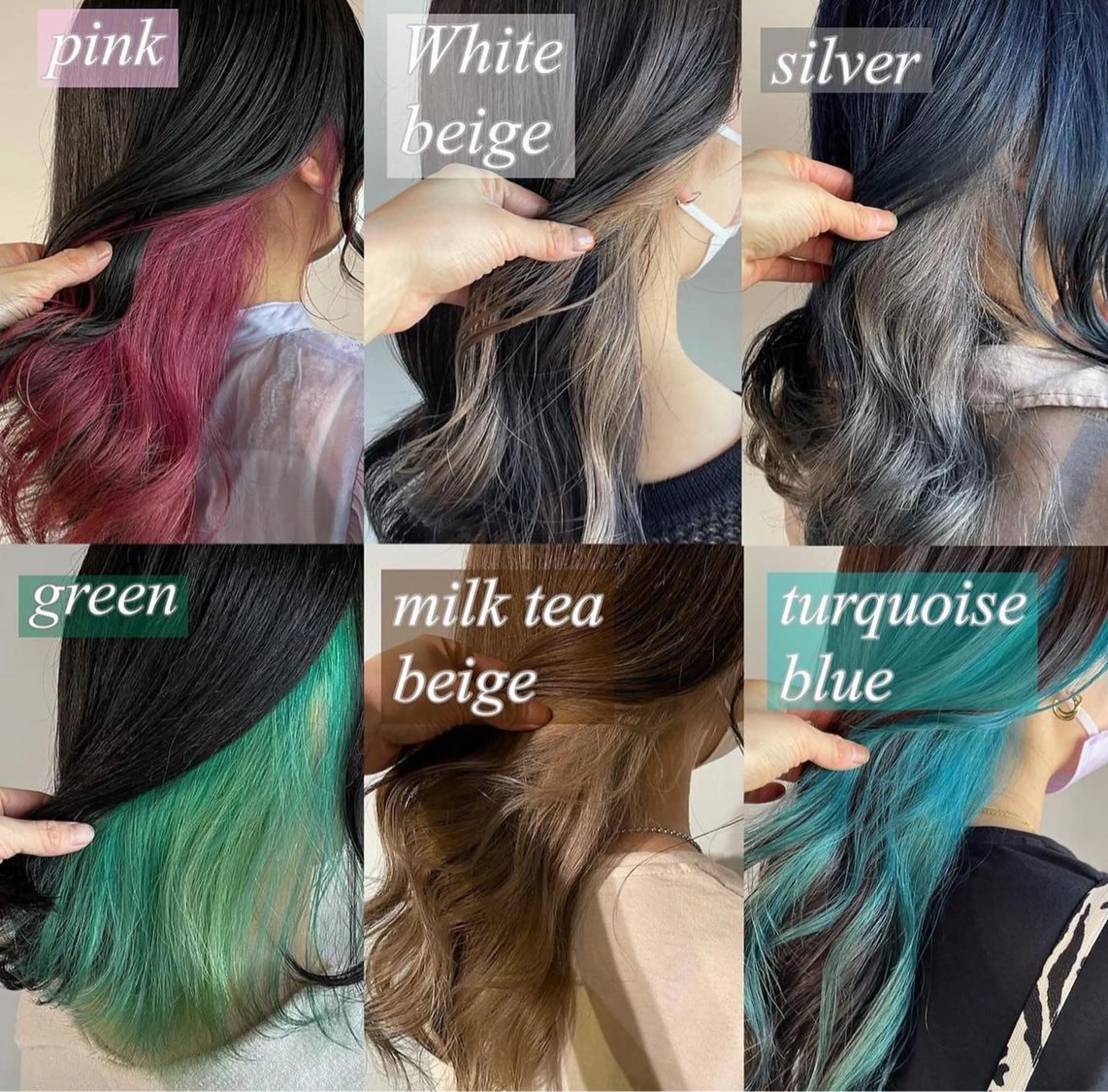 ロング カラー ヘアアレンジ キッズ マツエク・マツパ アイブロウ 透明感カラー/推しカ ラー☁️JURAのヘアスタイル