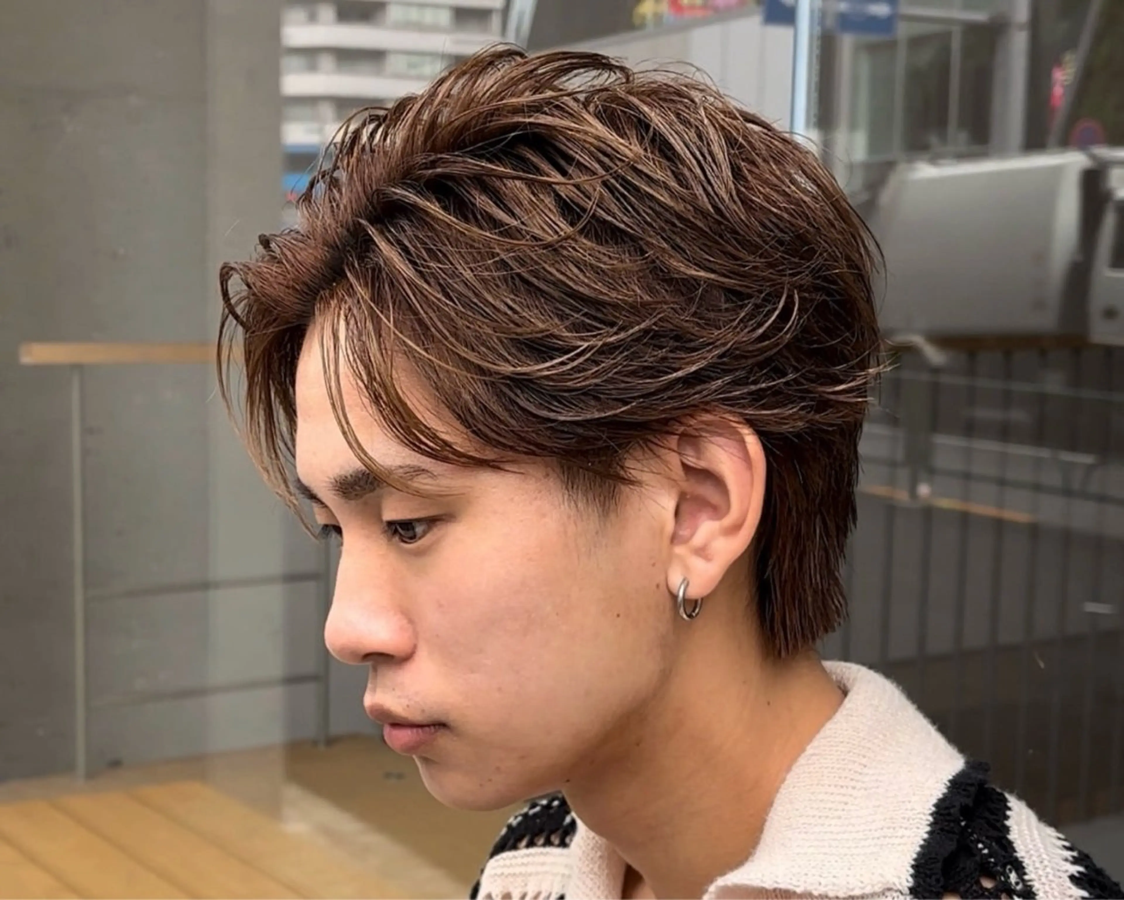 【セット5分‼️】ニュアンスパーマ🌀+ケアトリートメント✨の写真