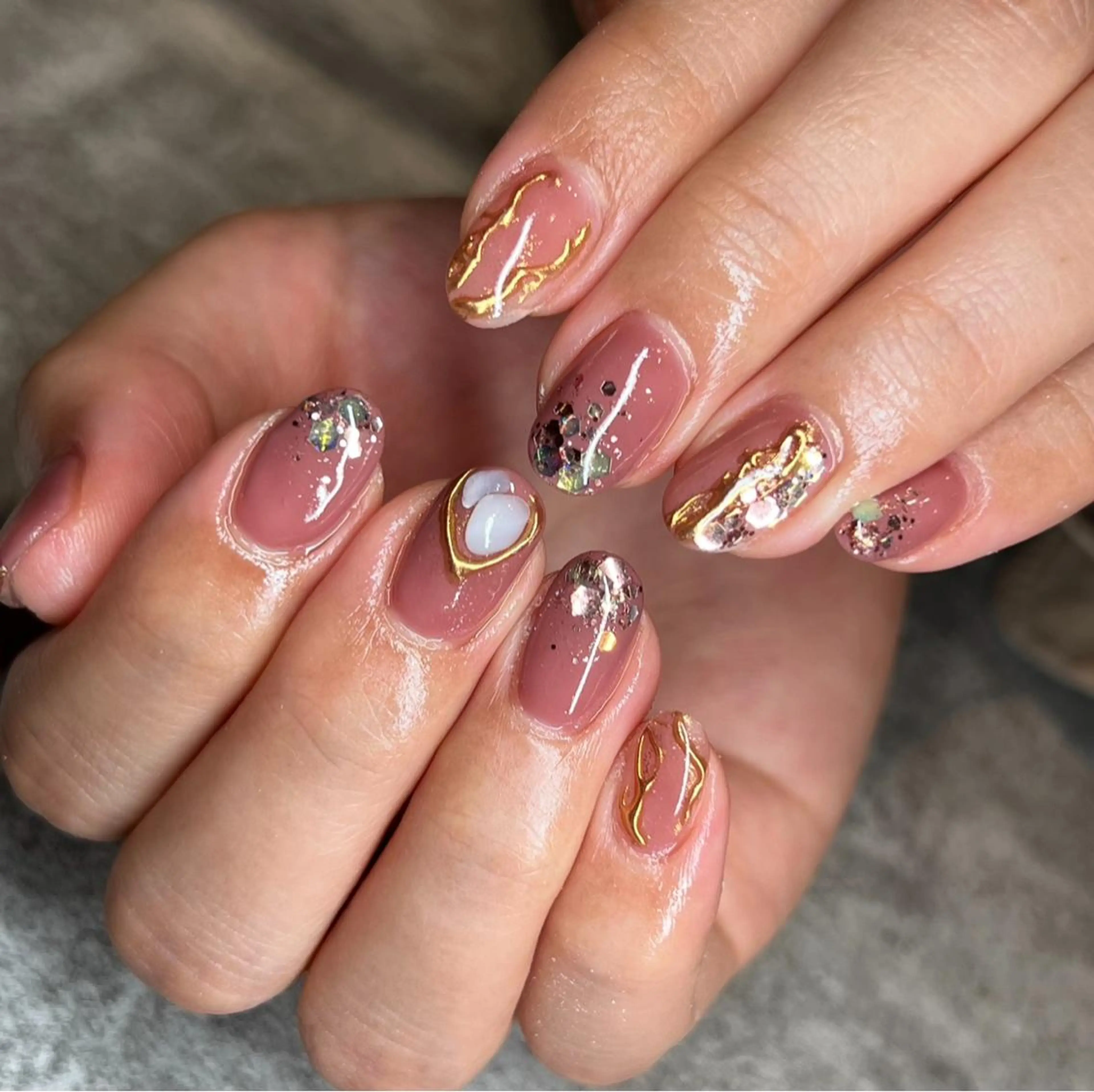 ミディアム salon Dahlia所属・salon Dahliaのネイルデザイン