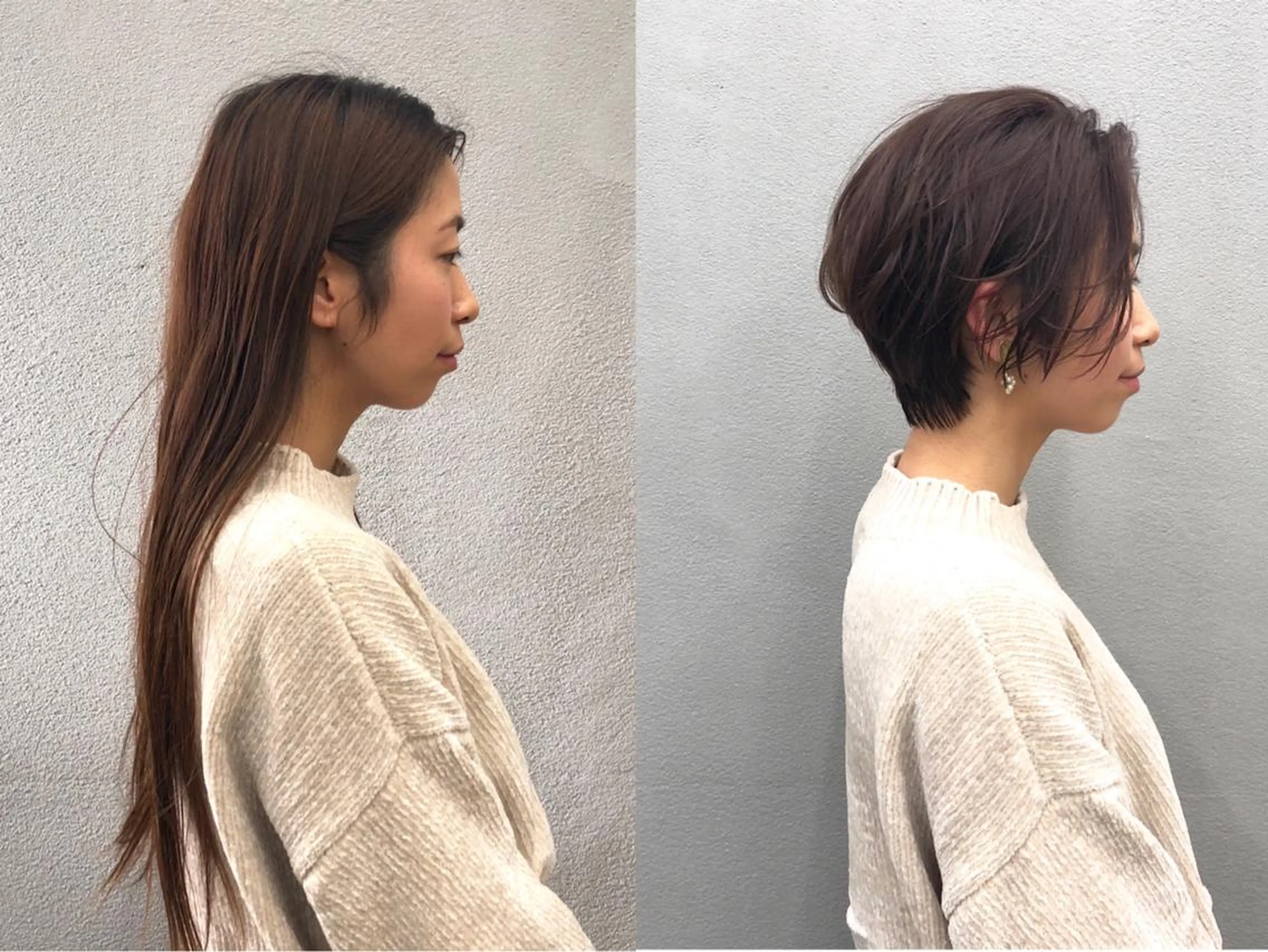 ショート カラー ショートヘア カット ヘアカラー ボブ/ショート/ 白髪染め/メンズ葛西のヘアスタイル