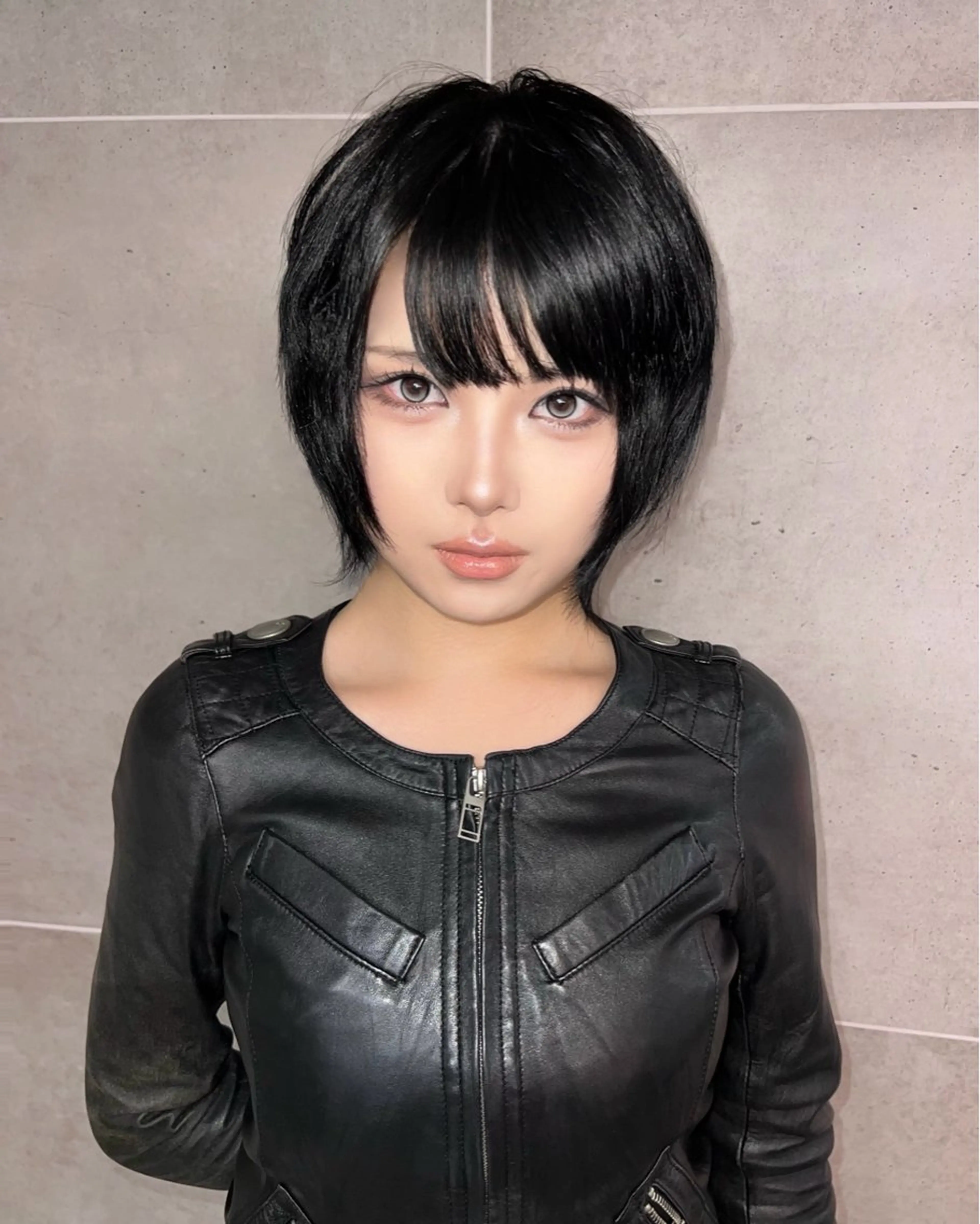 ショート カット ヘアカラー AIRA/ブリーチ ‪/透明感カラーのヘアスタイル