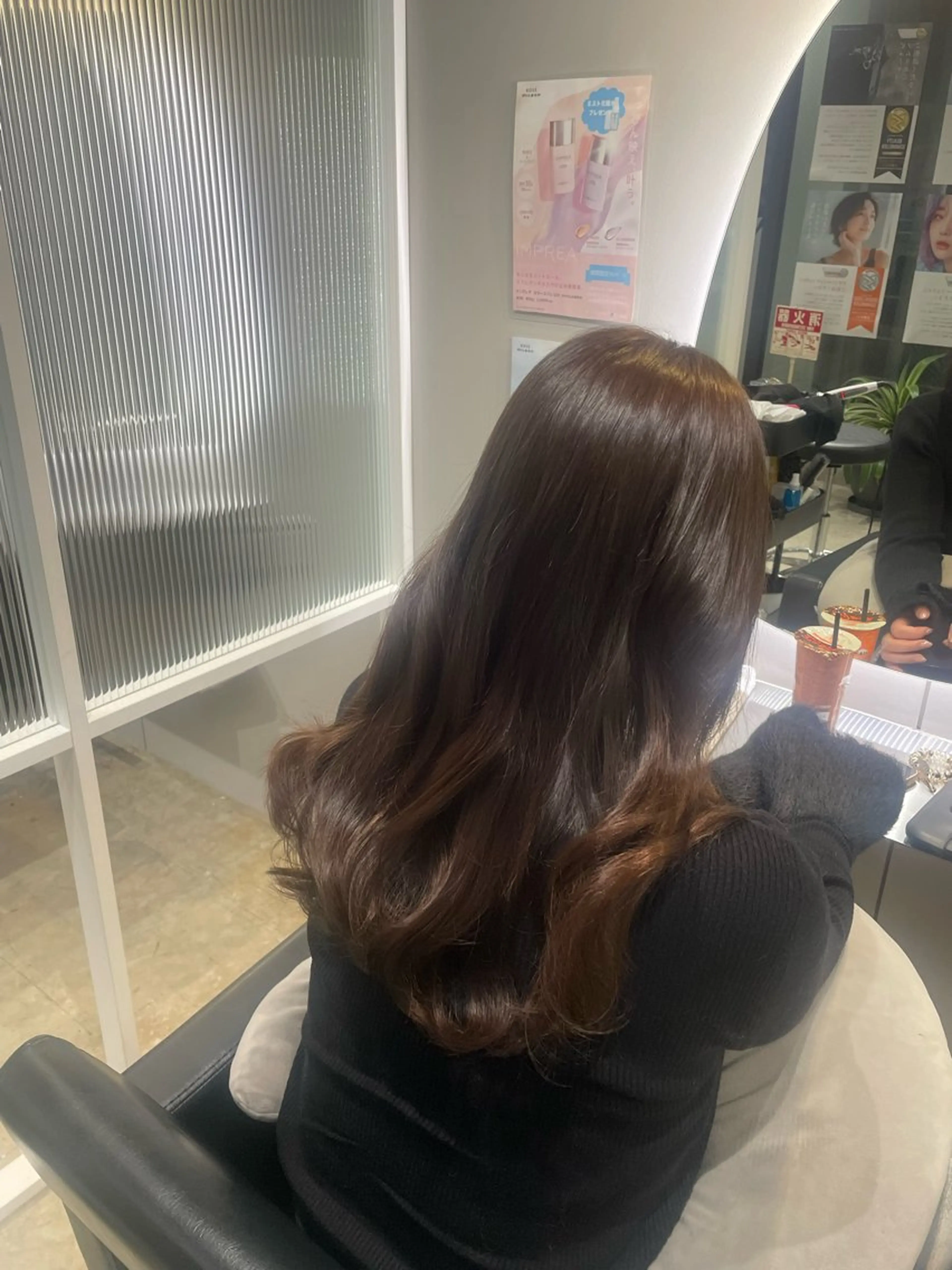 ロング カラー w/o所属・スタイリスト/ 武蔵新城/羽吹紗南のヘアスタイル