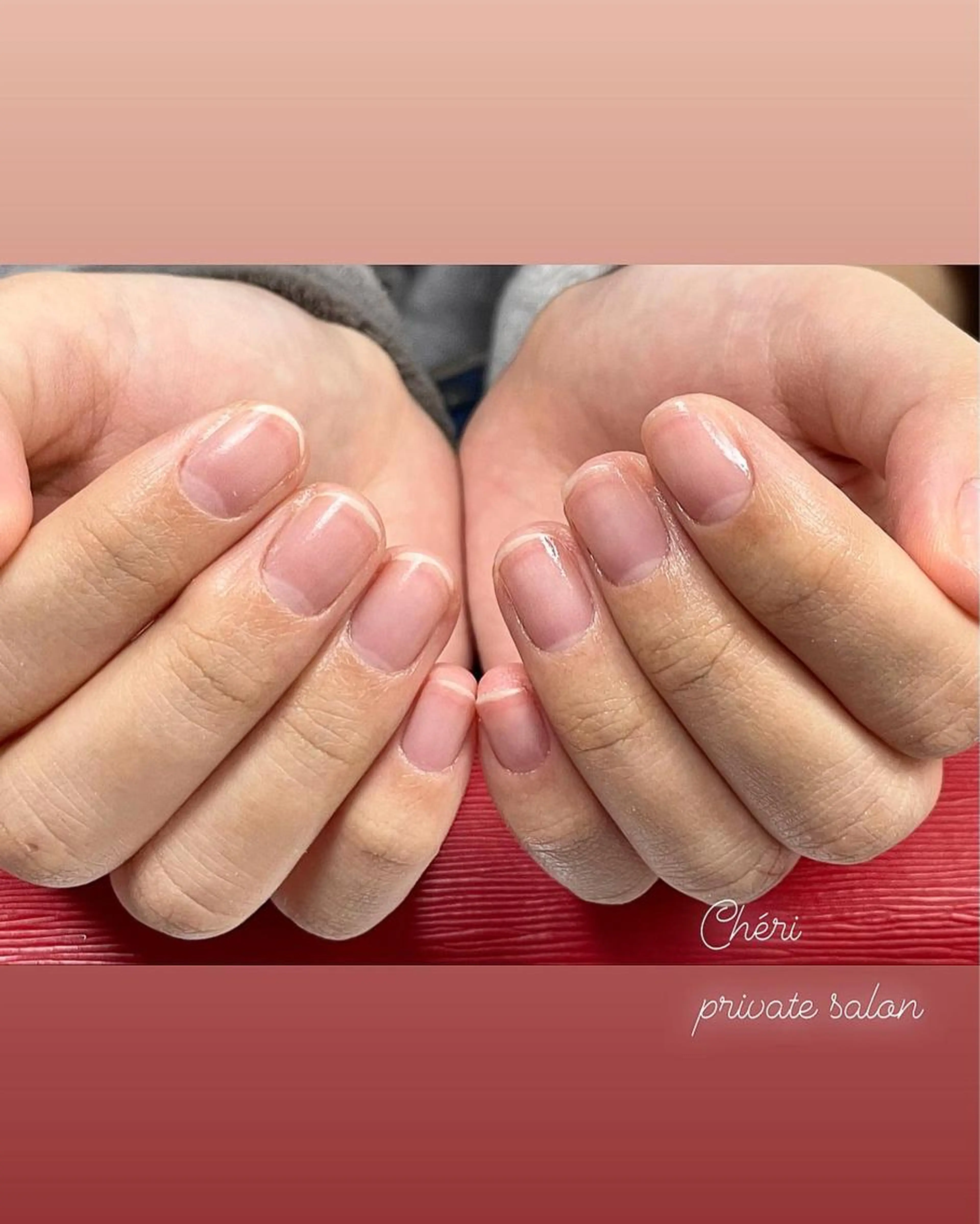 お爪周りスッキリ✨ネイルケア💅の写真