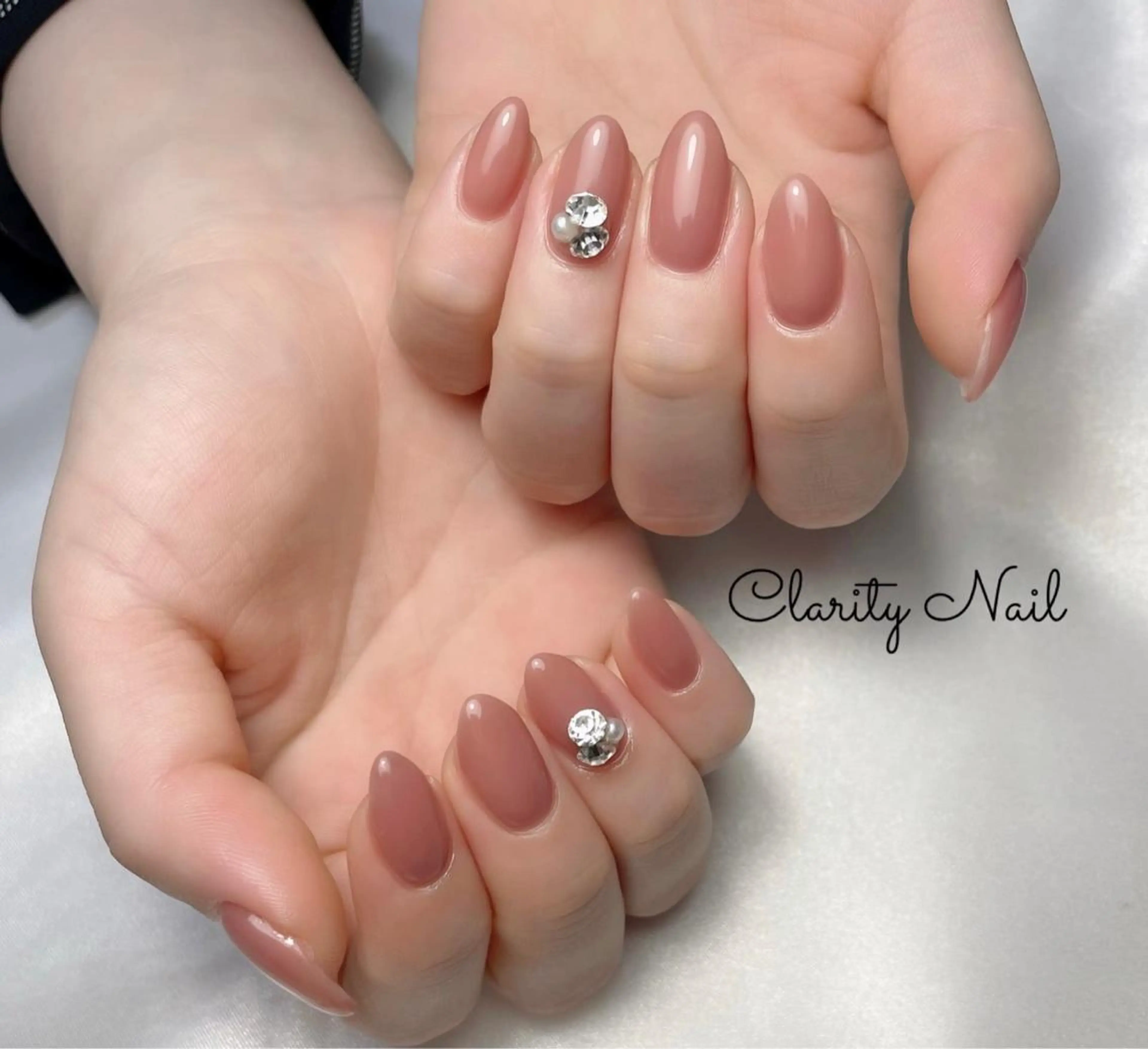 ネイル ワンカラーネイル ハンドネイル Clarity Nailのネイルデザイン