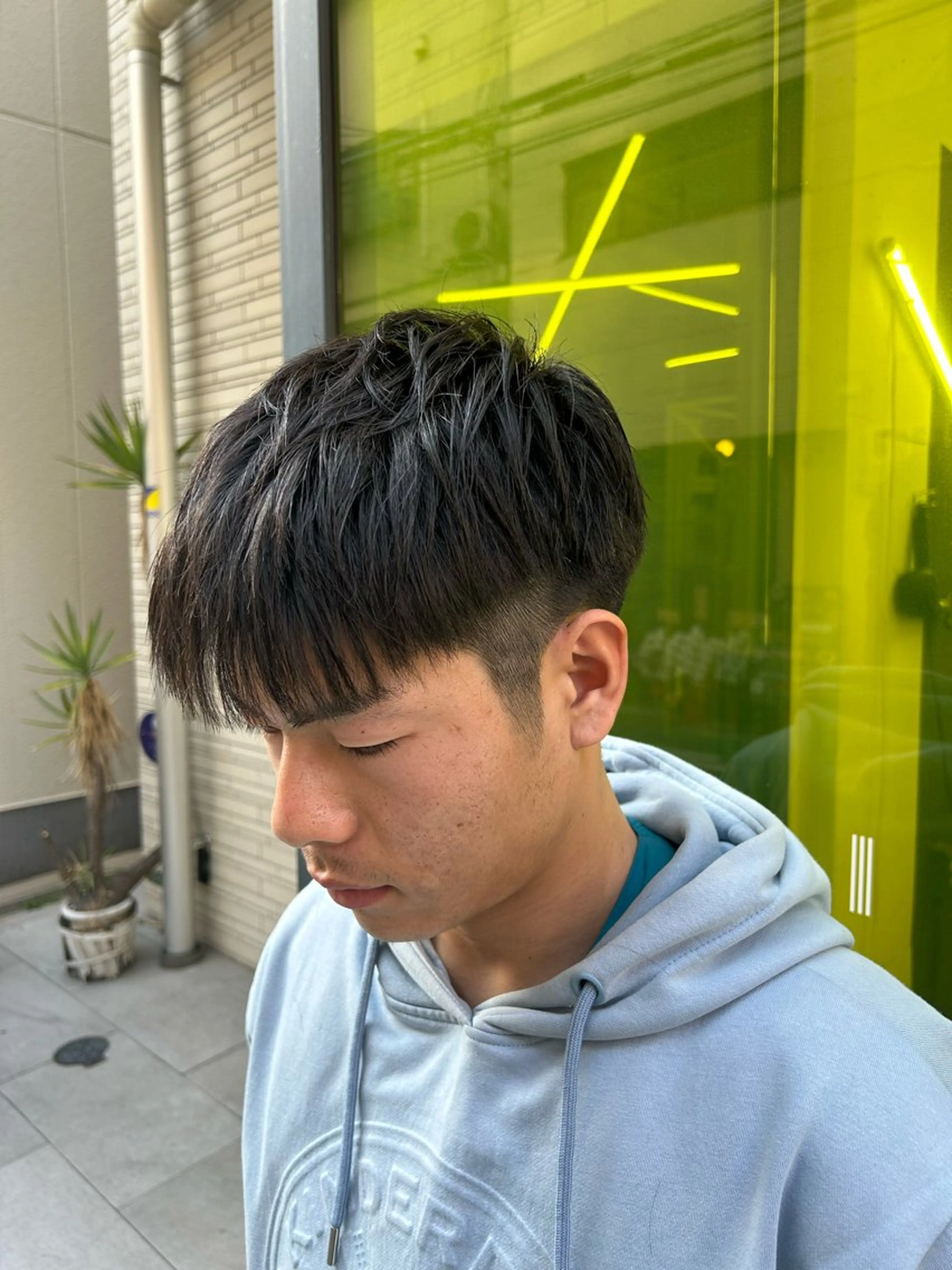 ミディアム hairsalonxxxx所属・南森町／メンズカット SOUTA(そーた)のヘアスタイル