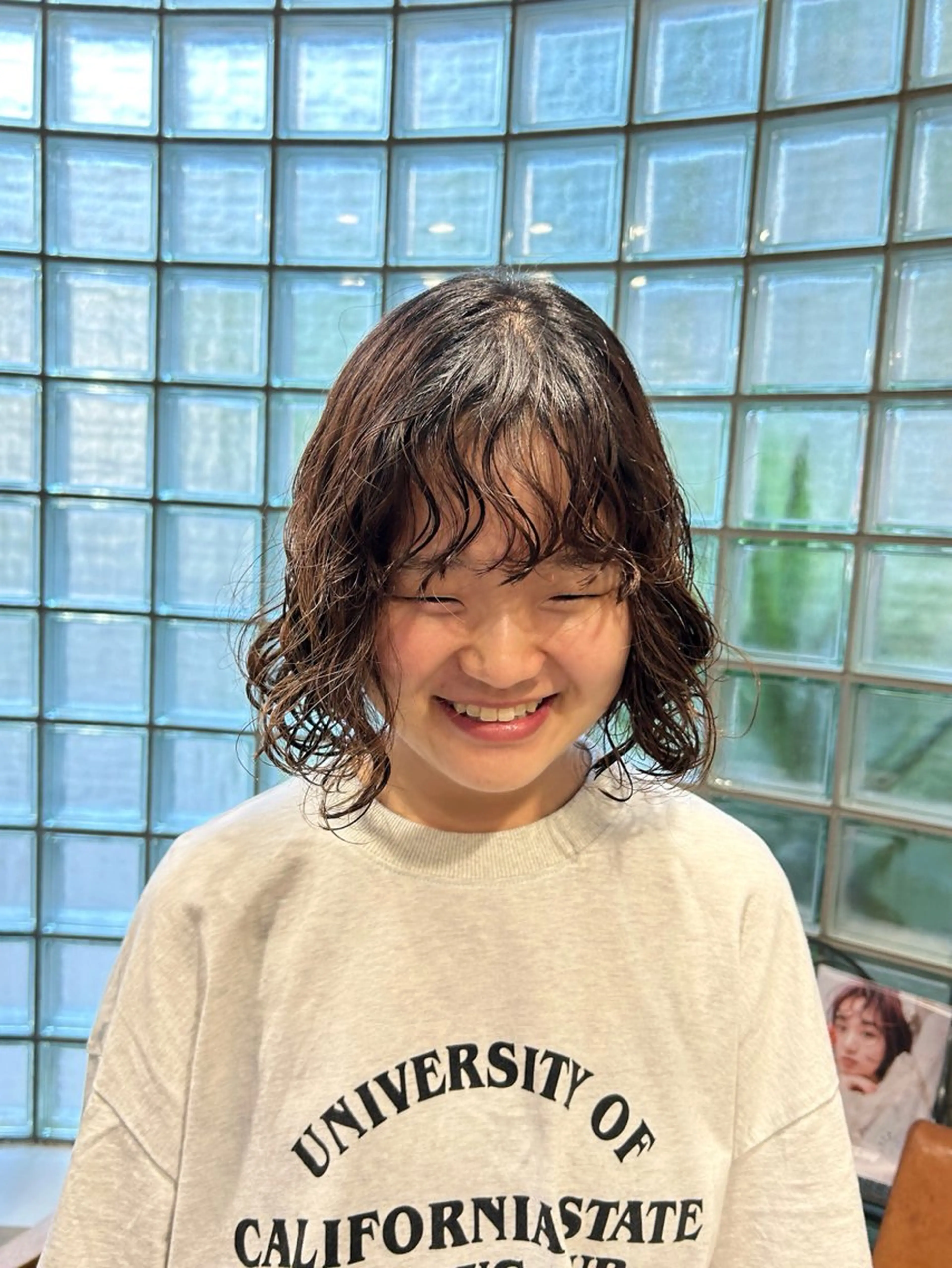 パーマ Lumier de mashu所属・nana/ボブ/ レイヤー/メンズのヘアスタイル