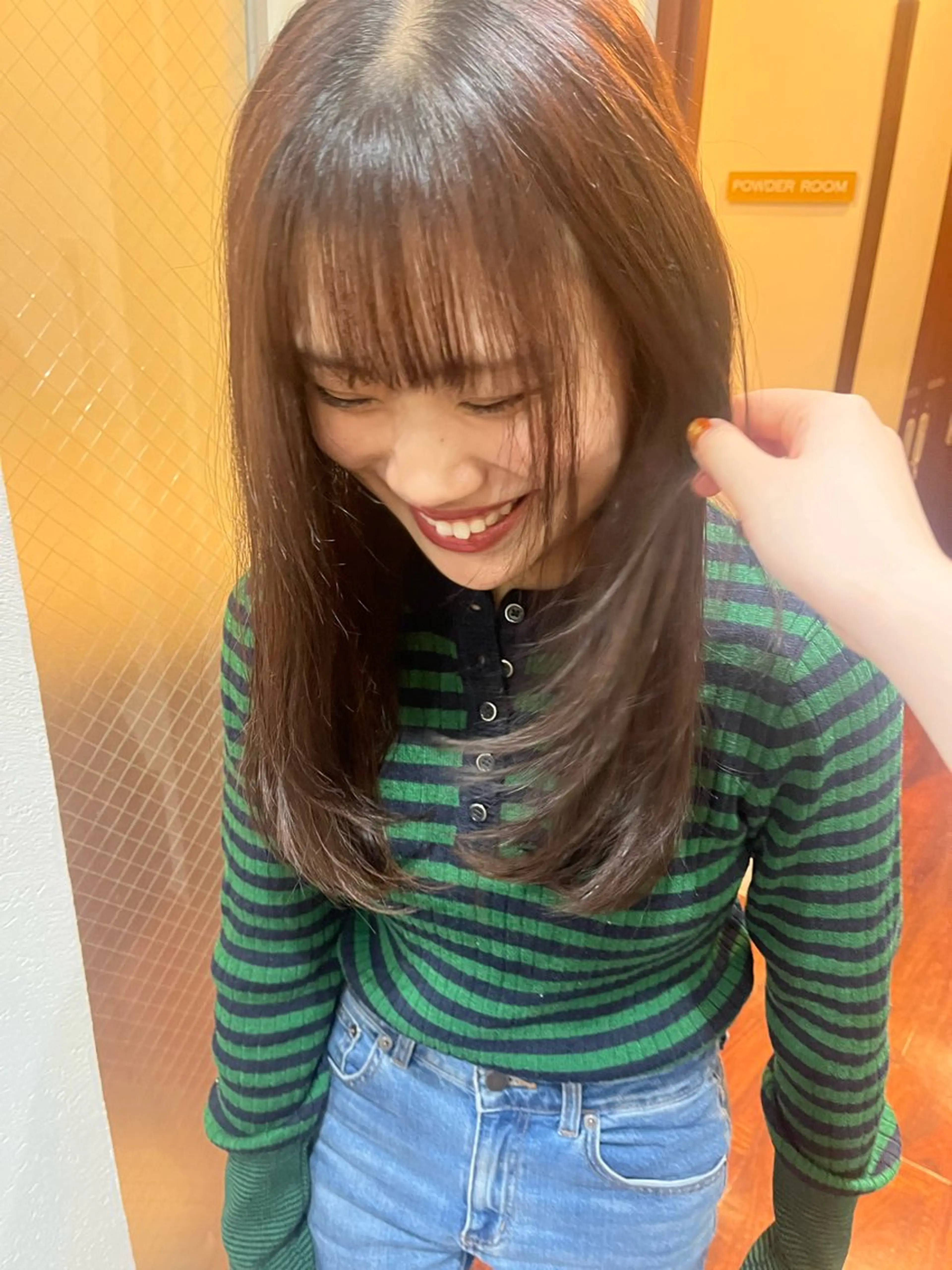 セミロング レイヤーカット kchiara所属・yura /レイヤーカットのヘアスタイル