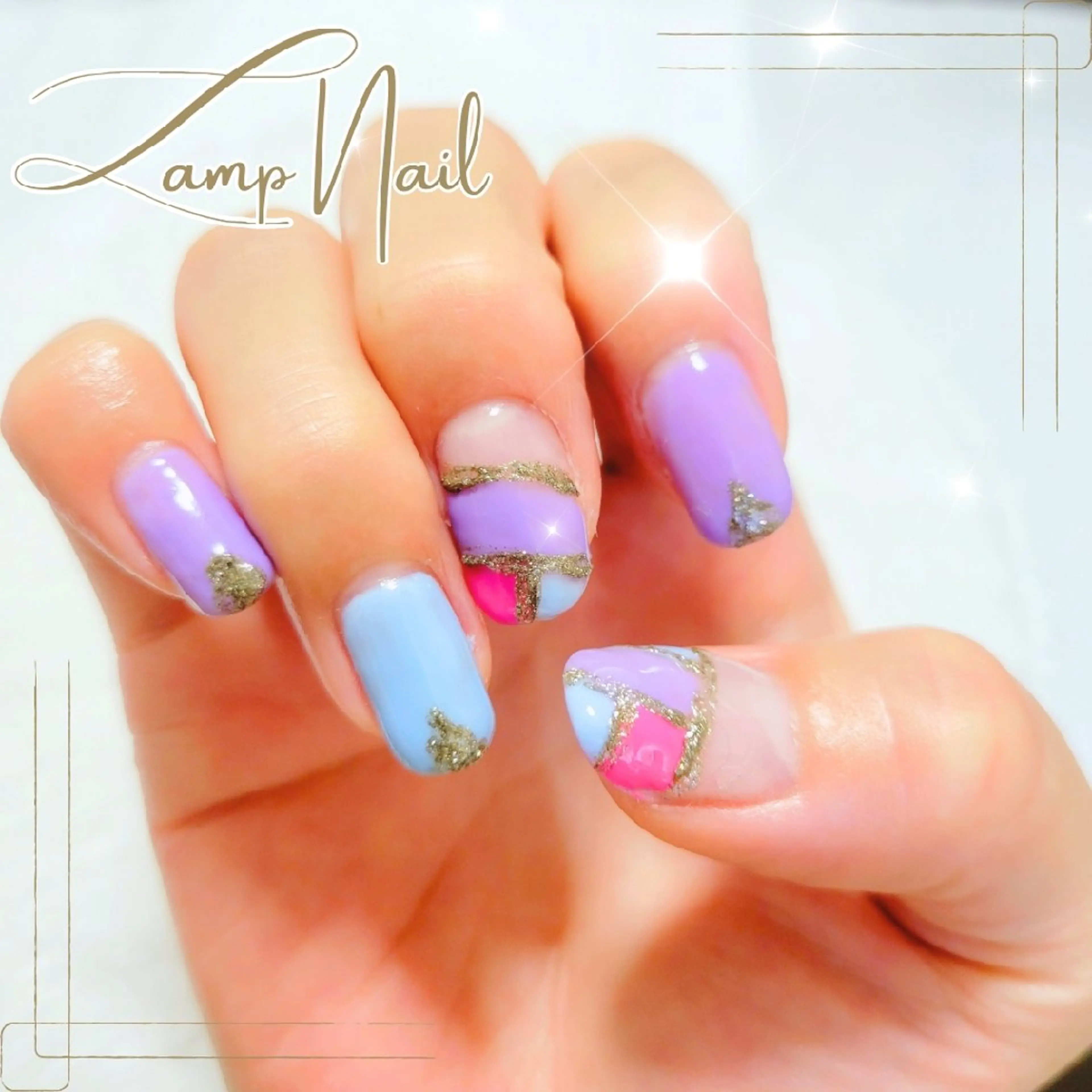 ネイル フットネイル Lamp Nailのネイルデザイン