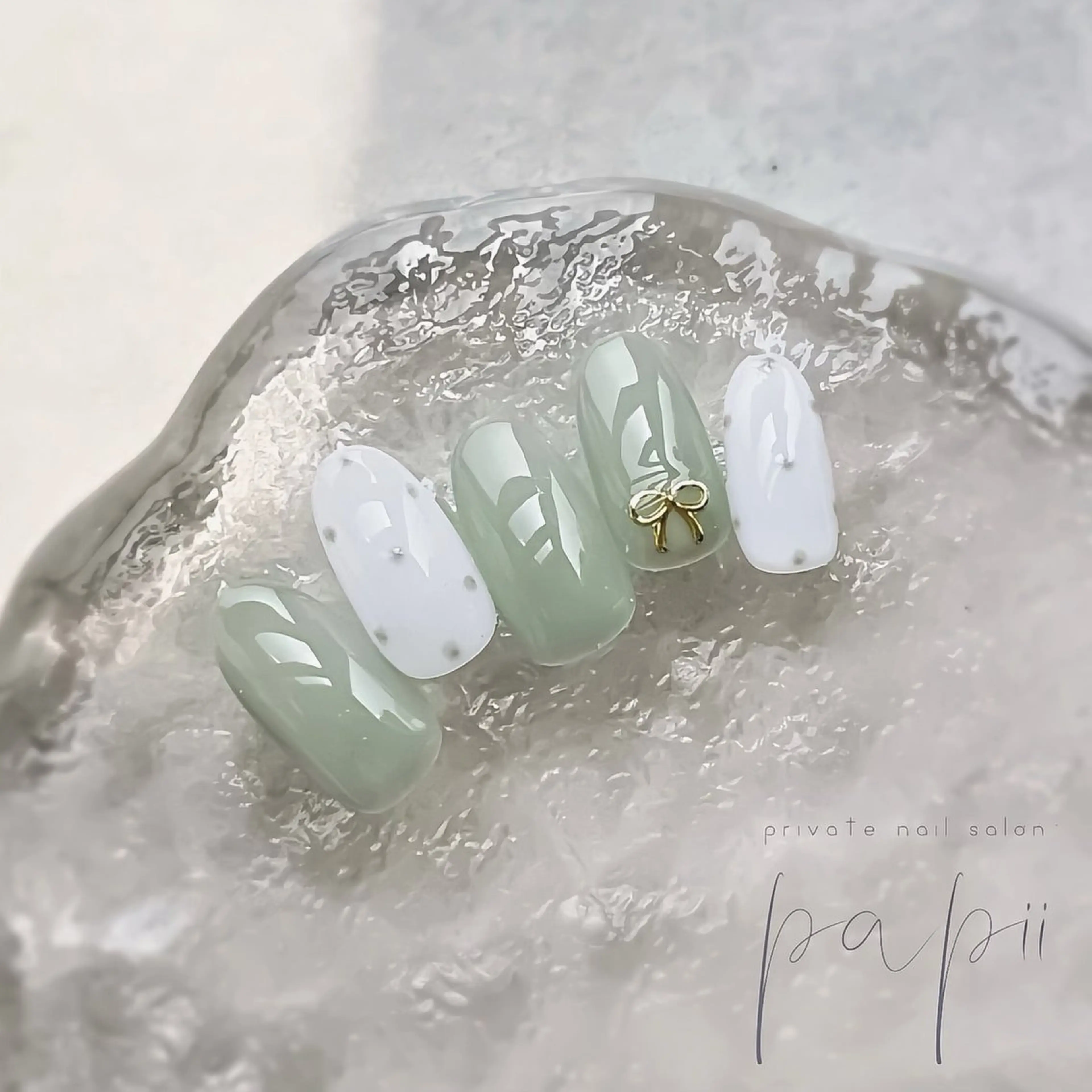 ネイル ドット ガーリー ハンドネイル private nail salon papii所属・papii☆ kurodaのネイルデザイン